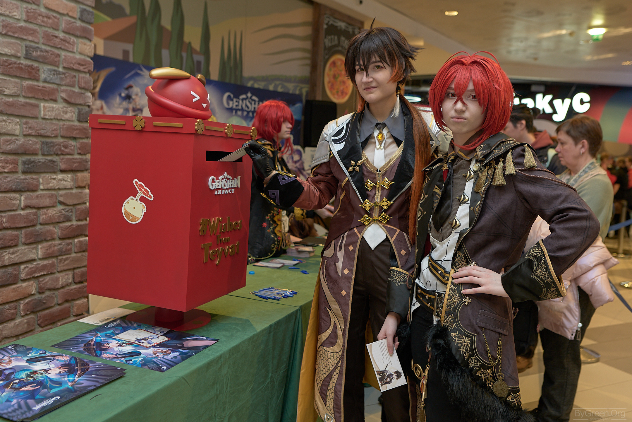 Мероприятие #WishesfromTeyvat в ЦДМ. ByGreenOrg и красивые фотографии