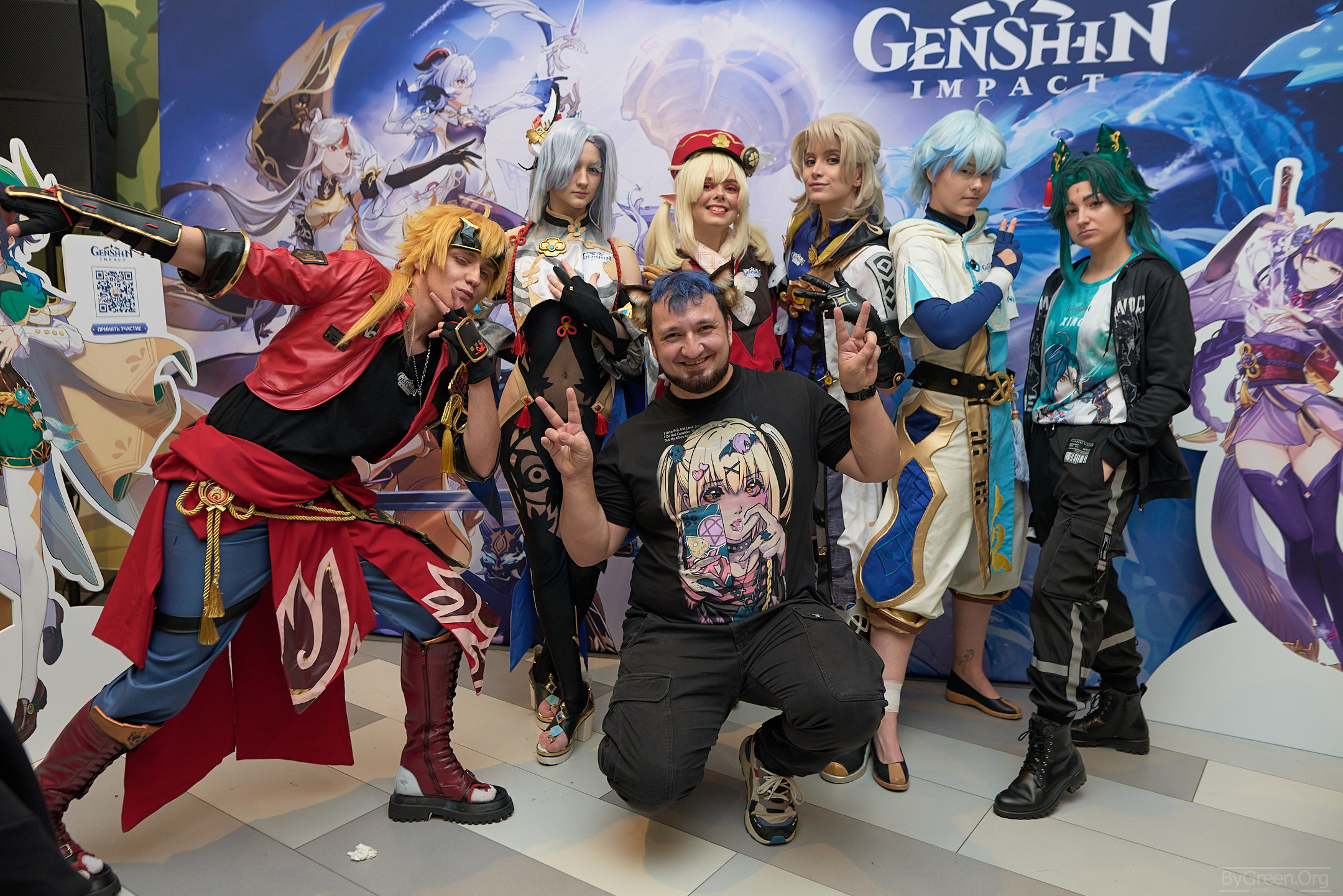 Мероприятие #WishesfromTeyvat в ЦДМ. ByGreenOrg и красивые фотографии