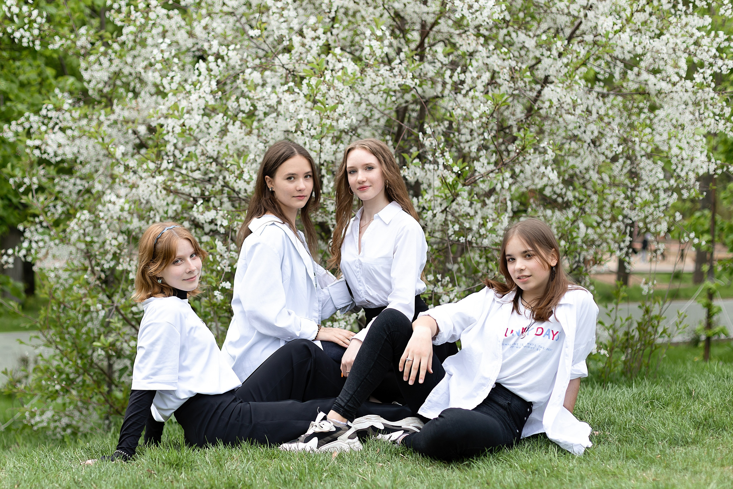 Съёмка в парке. Выпускные альбомы «Эврика» в Нижнем Новгороде