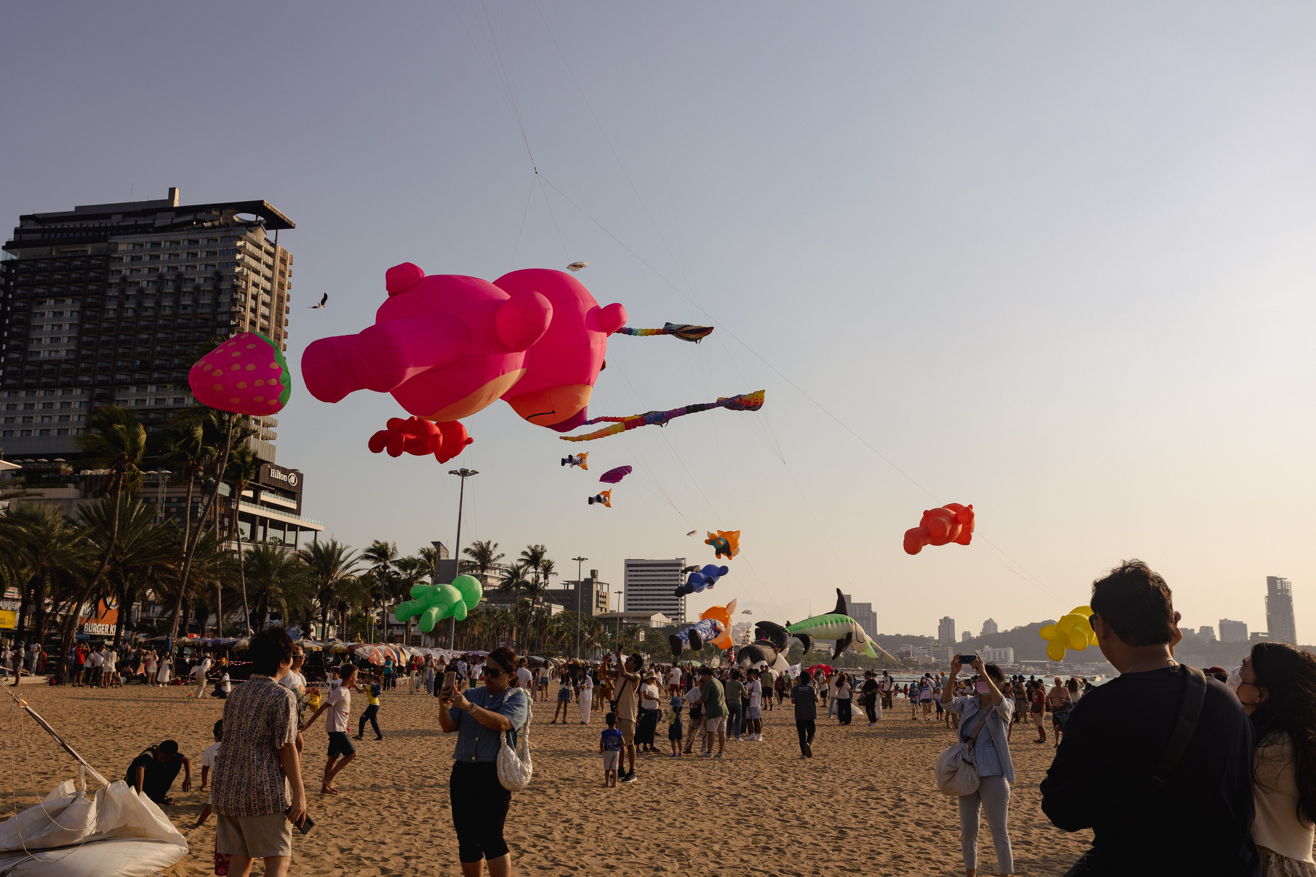 PATTAYA INTERNATIONAL KITE ON THE BEACH 2024. Photographer Sonkina Tatiana (Tanya Ash)