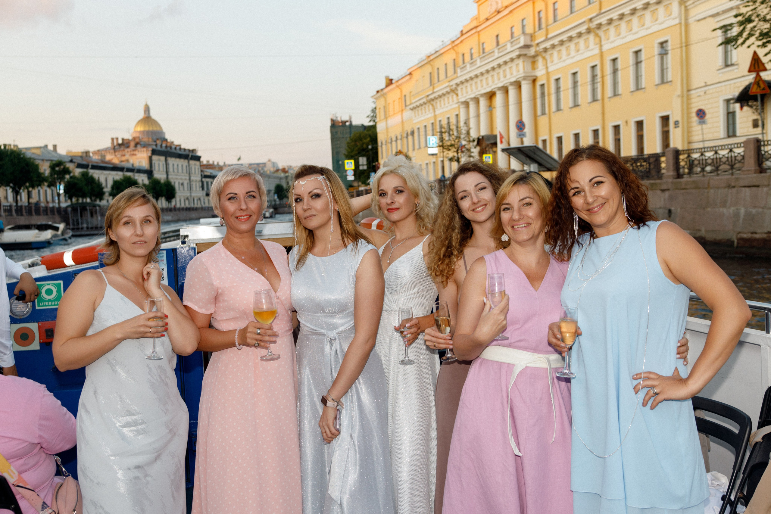 Морская прогулка. Девичник. Фотограф Ксения Третьякова, Санкт-Петербург