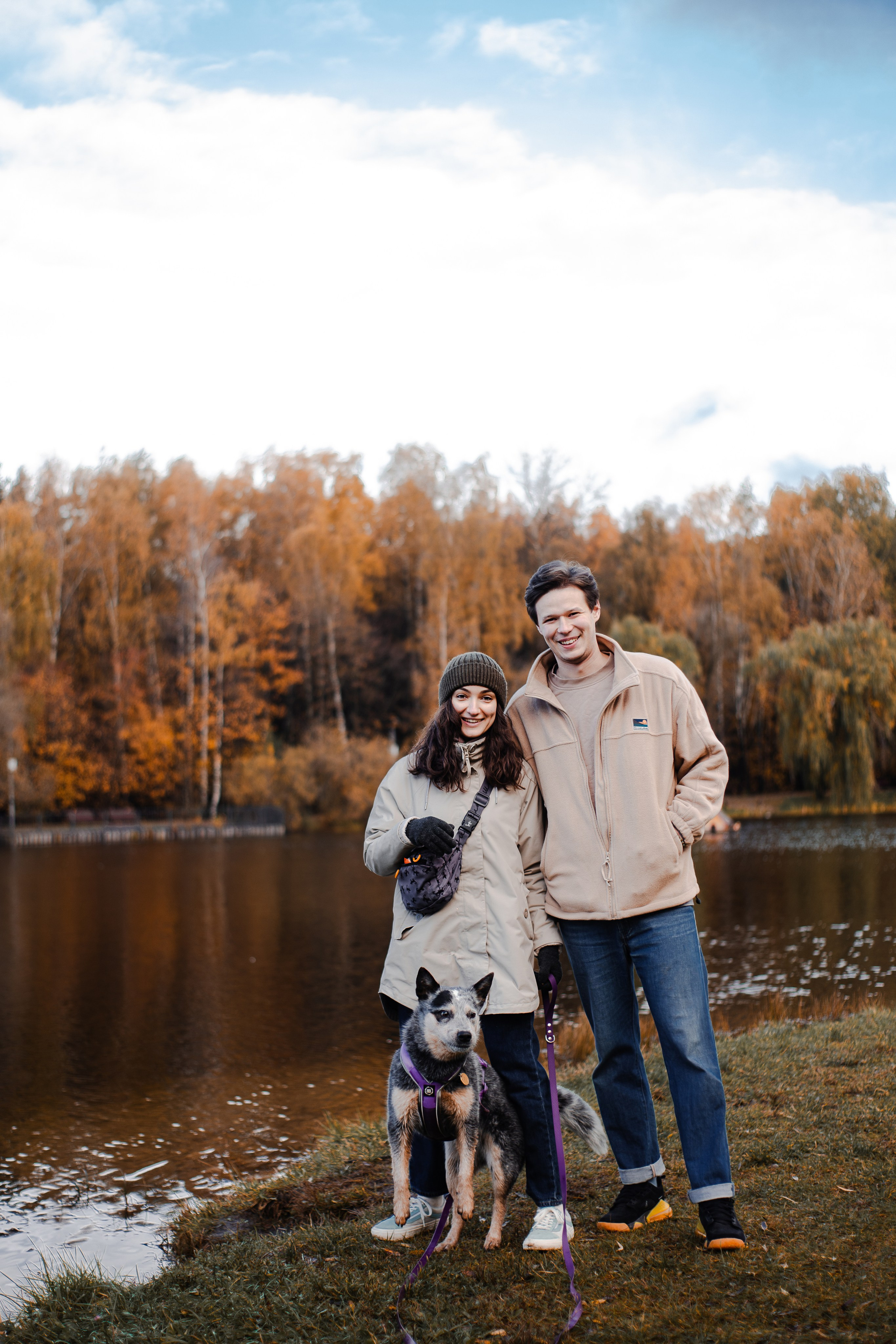 Юля, Антон и Лу. Фотограф-анималист Мария Баркевич | Москва