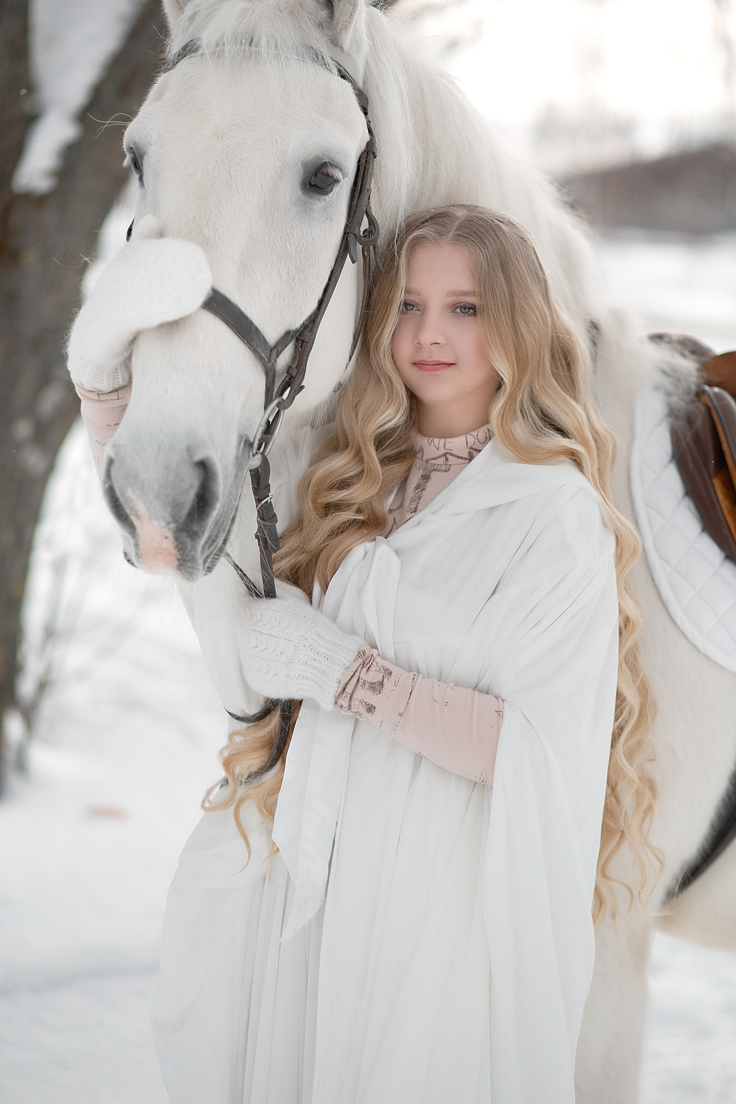 Фотосессия Ангелины и Воробья. Фотосессия с лошадьми в Нижнем Новгороде