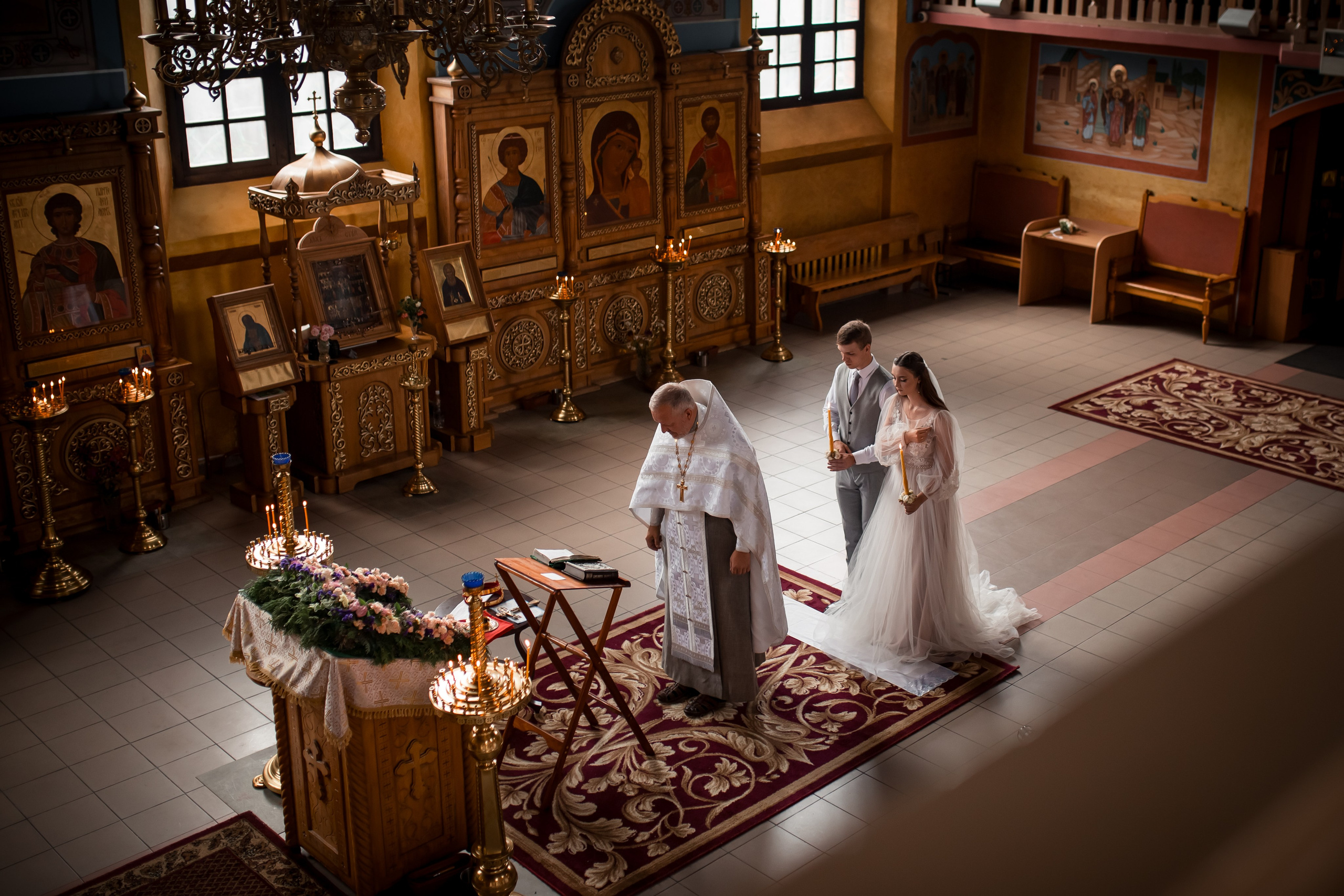 Таинство Венчания Вячеслава и Милании