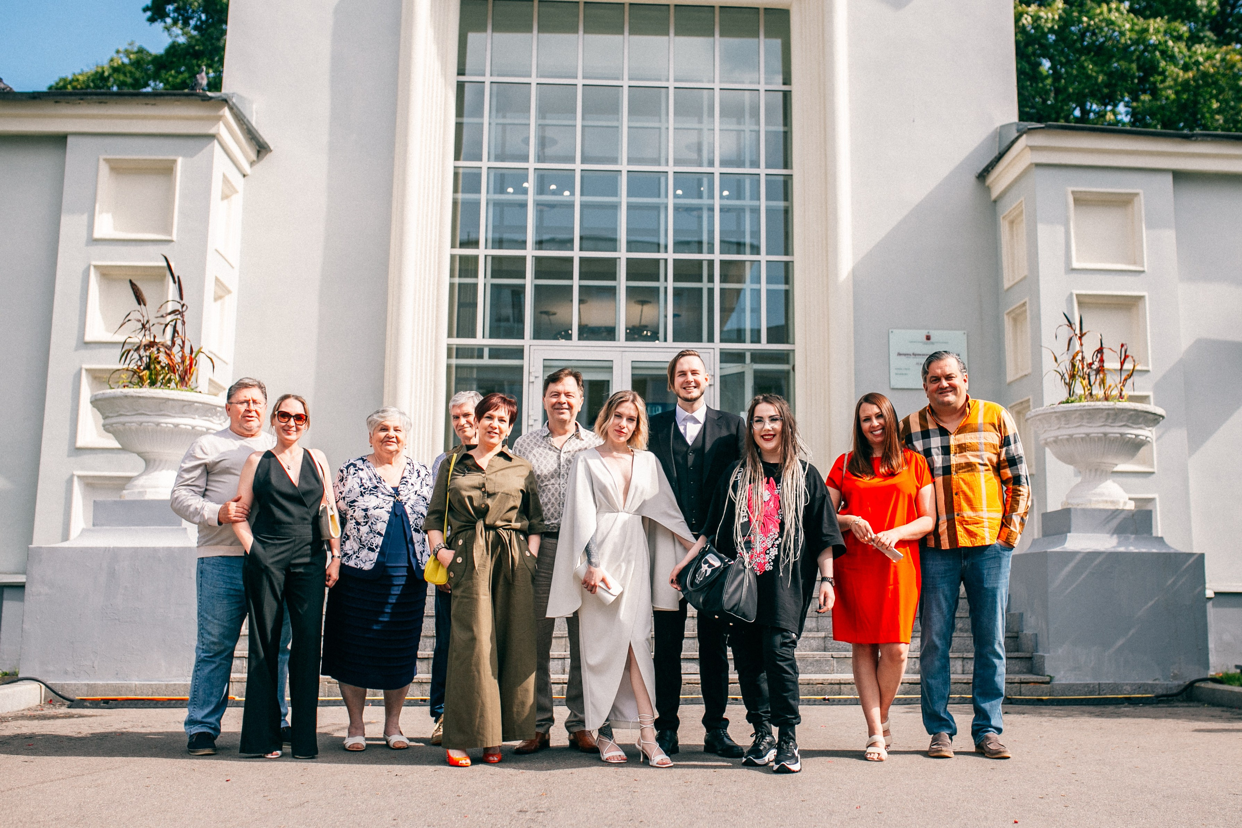 ЗАГС. Эвия и Александр. Фотограф Дарья Воскресенская в Москве