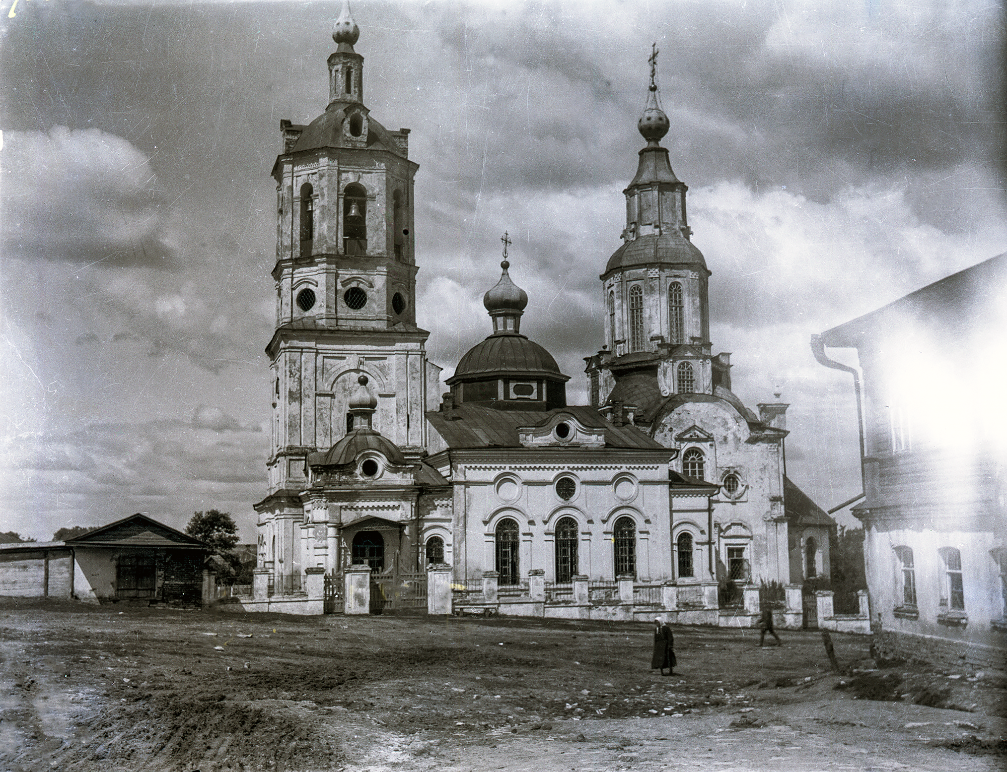 Никольская Церковь 1740 Козельск. Историческое фото.