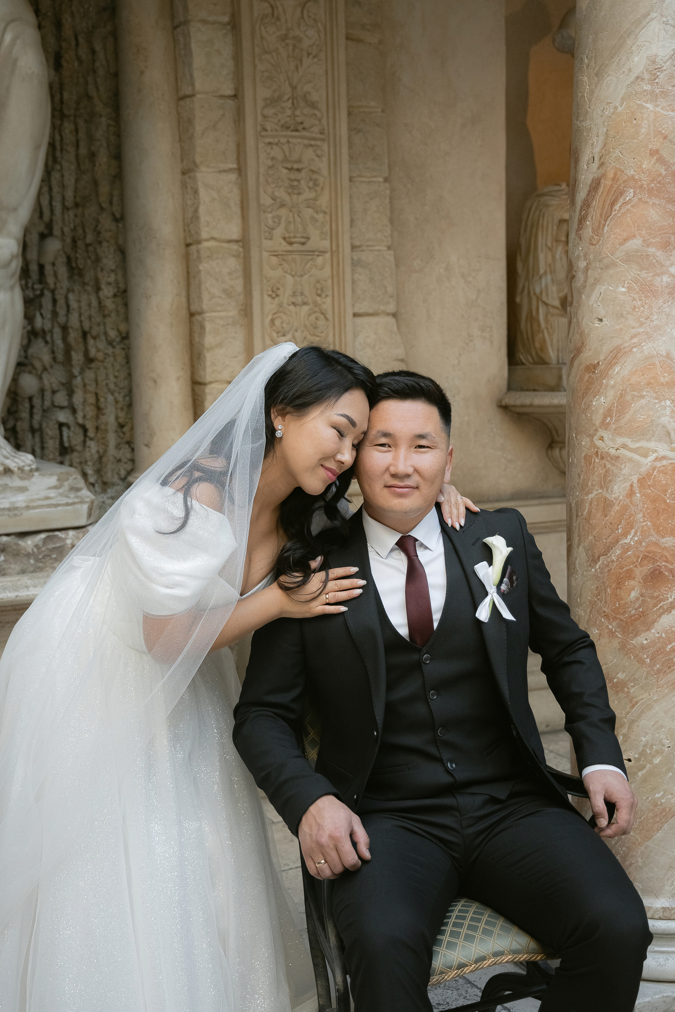 Антонида и Баир: регистрация и фотосессия в ТУРАНДОТ. Свадебный фотограф Москва