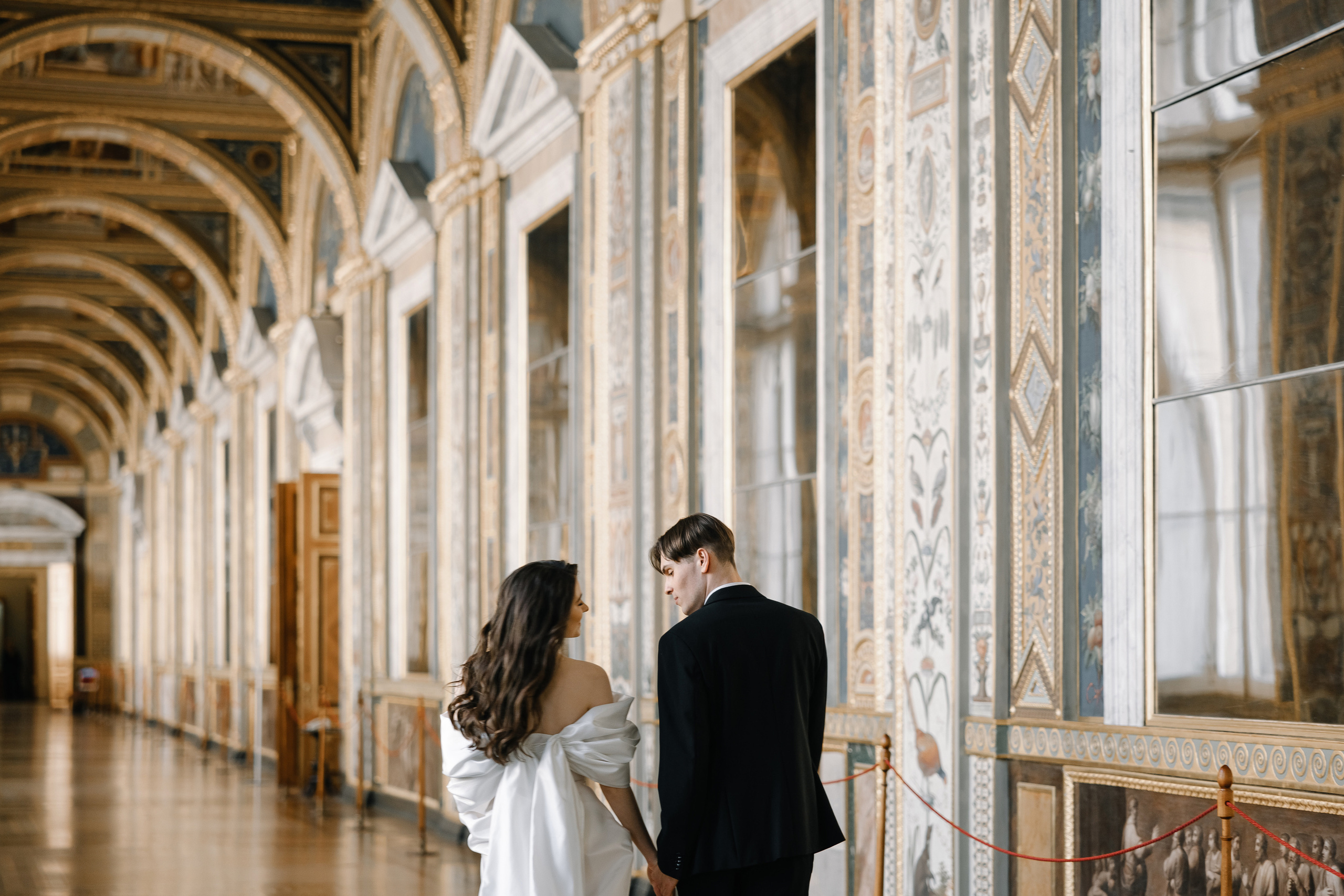 Эрмитаж. Свадебный фотограф Москва