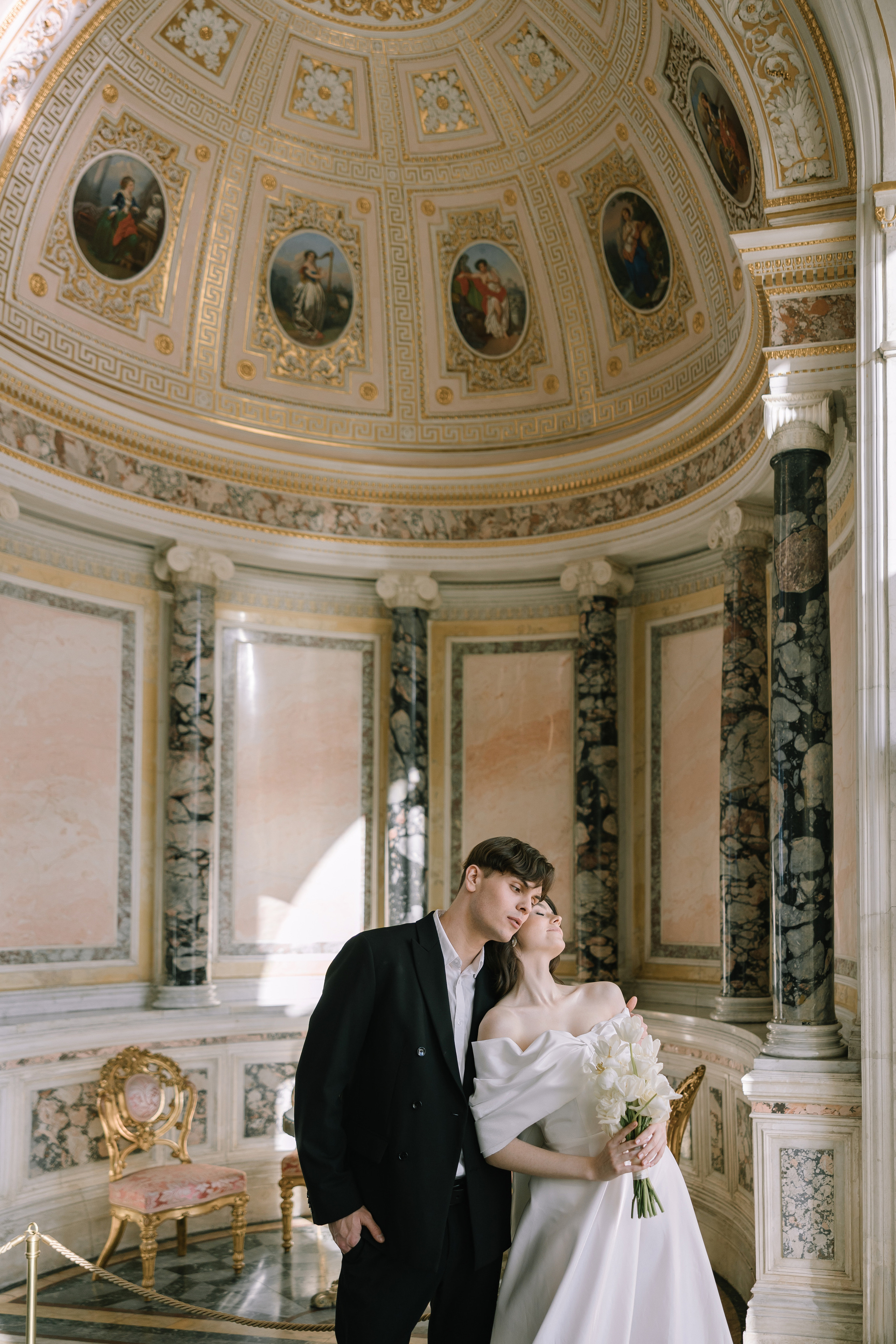 Эрмитаж. Свадебный фотограф Москва