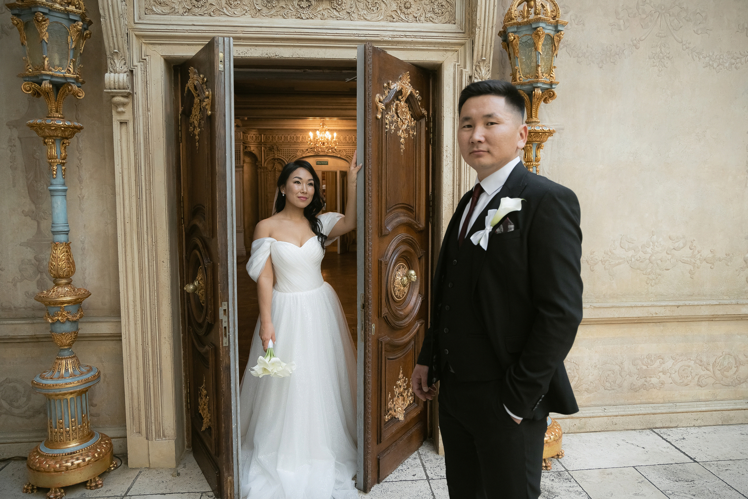 Антонида и Баир: регистрация и фотосессия в ТУРАНДОТ. Свадебный фотограф Москва