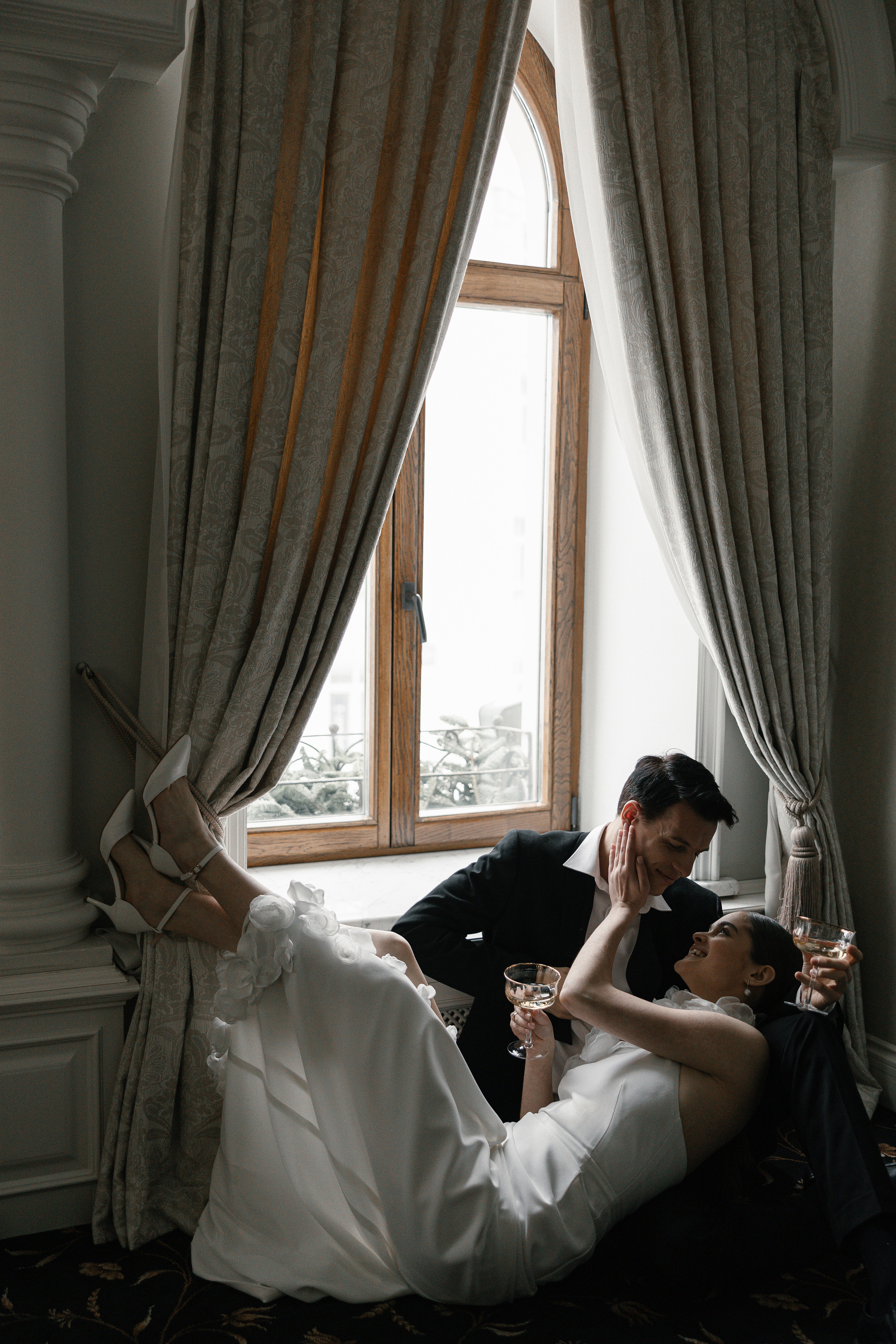 Отель Амбассадори: Дарья и Виталий. Свадебный фотограф Москва