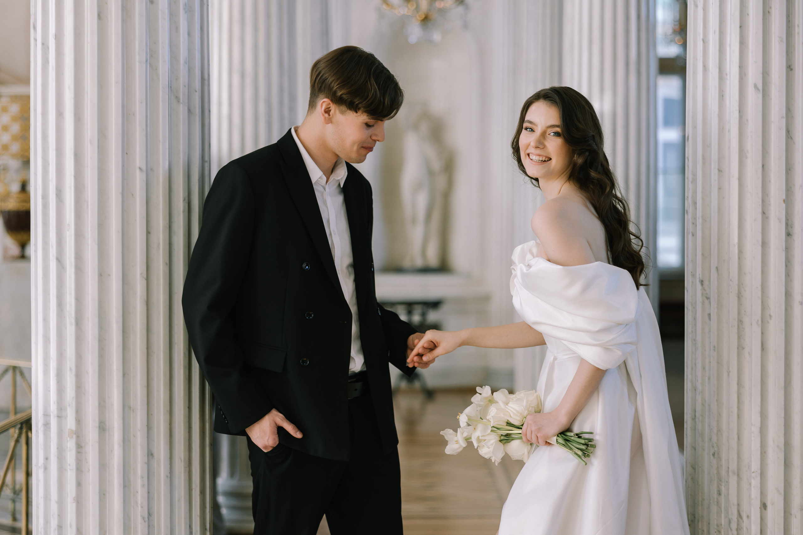 Эрмитаж. Свадебный фотограф Москва