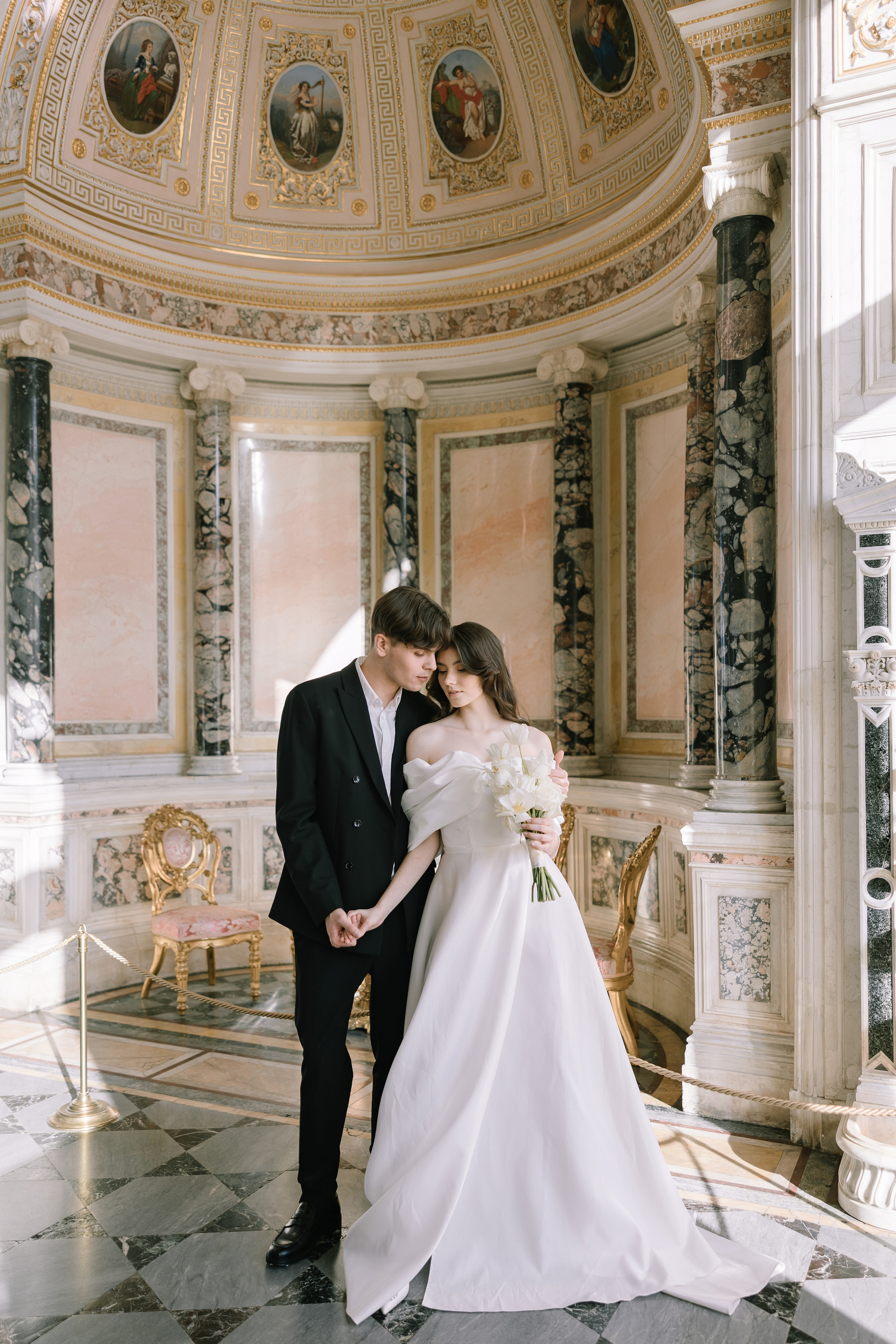 Эрмитаж. Свадебный фотограф Москва