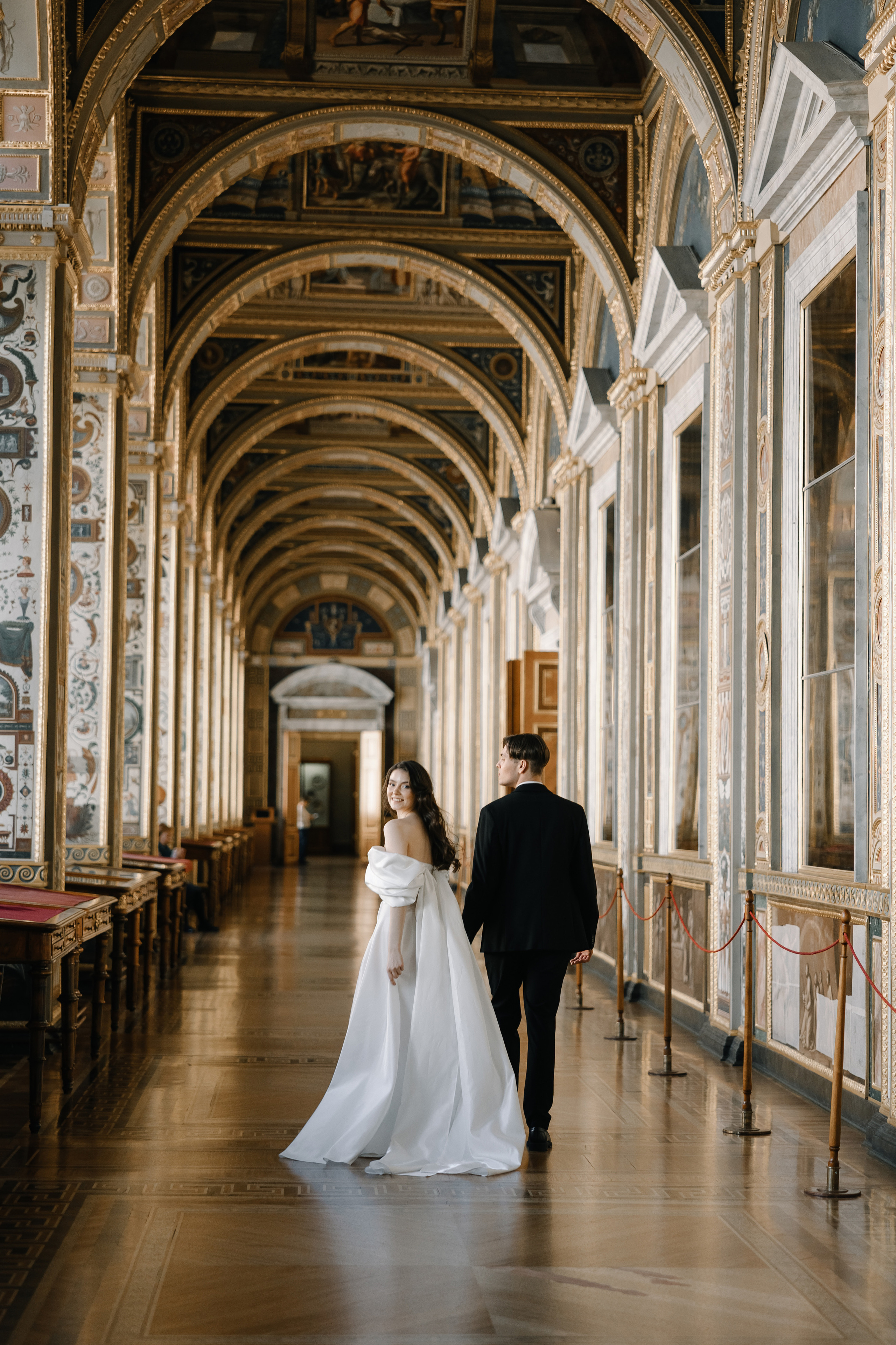 Эрмитаж. Свадебный фотограф Москва