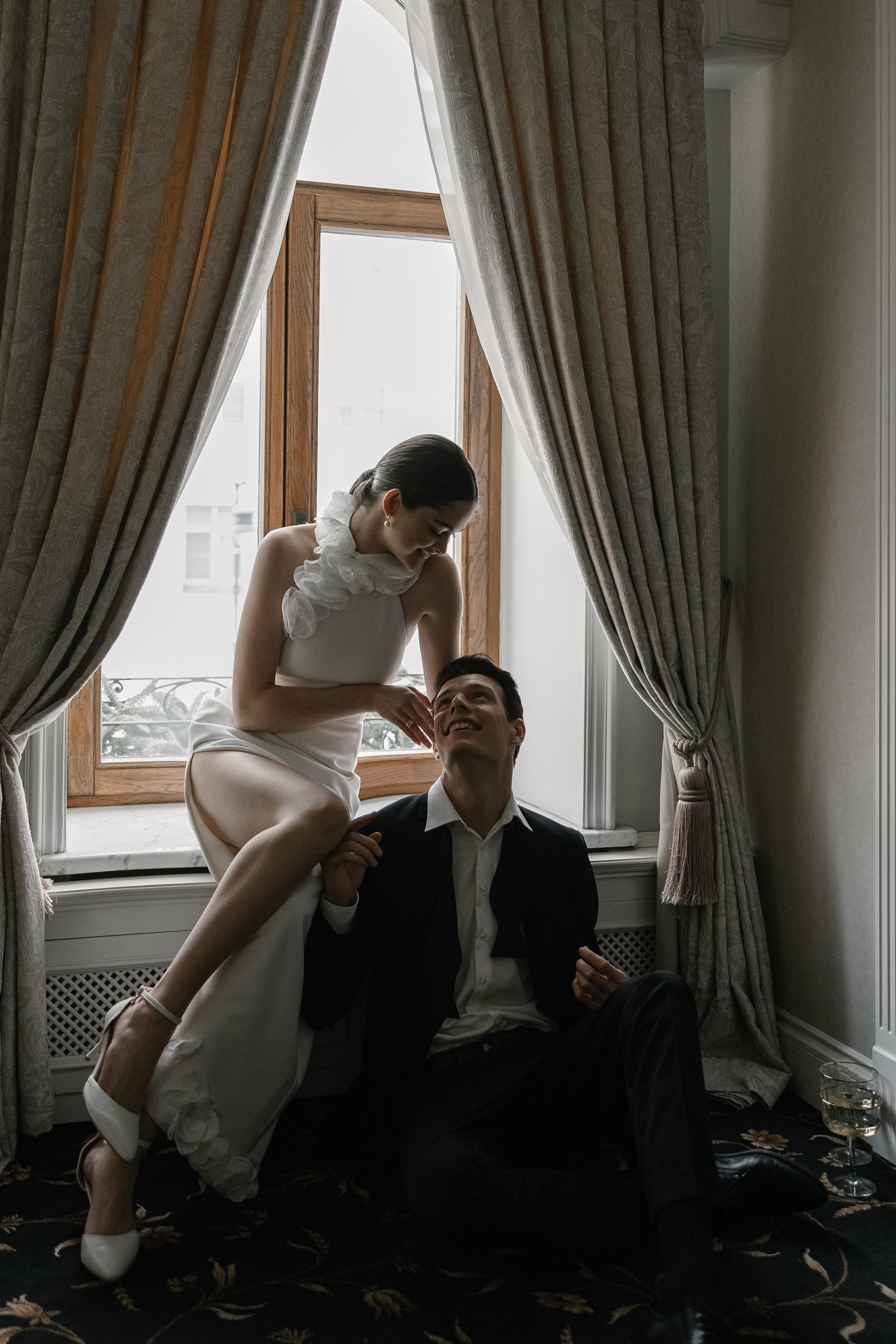 Отель Амбассадори: Дарья и Виталий. Свадебный фотограф Москва