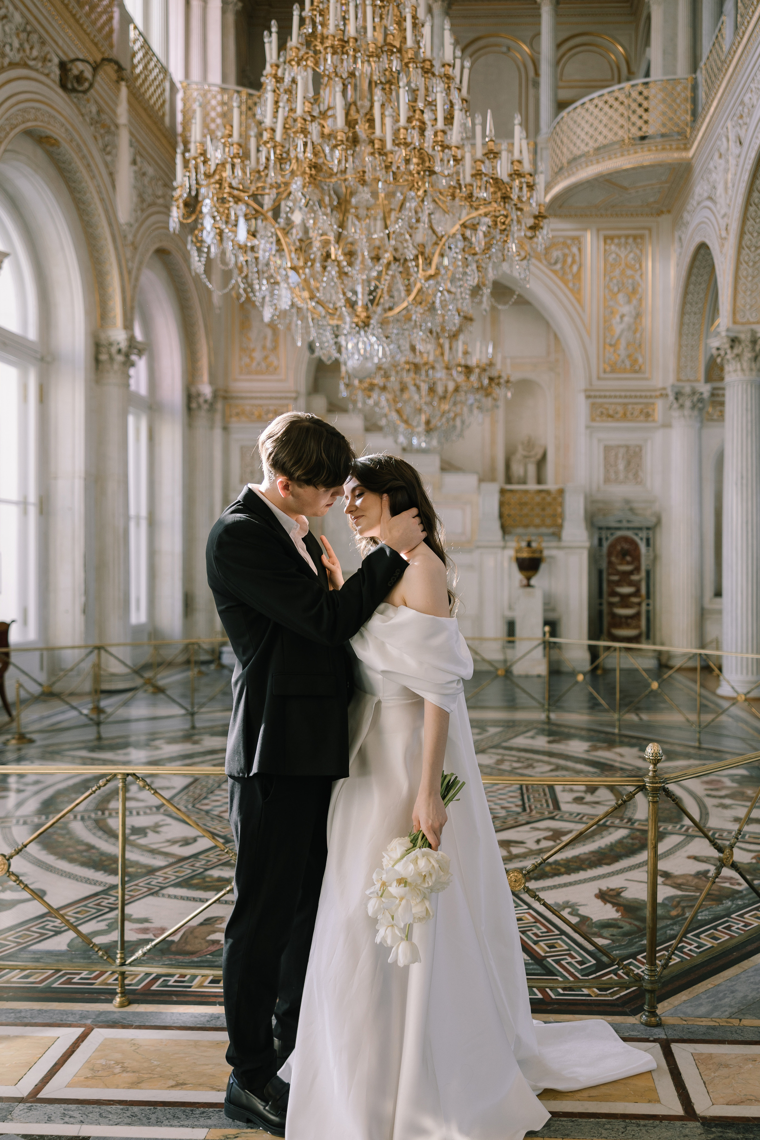 Эрмитаж. Свадебный фотограф Москва