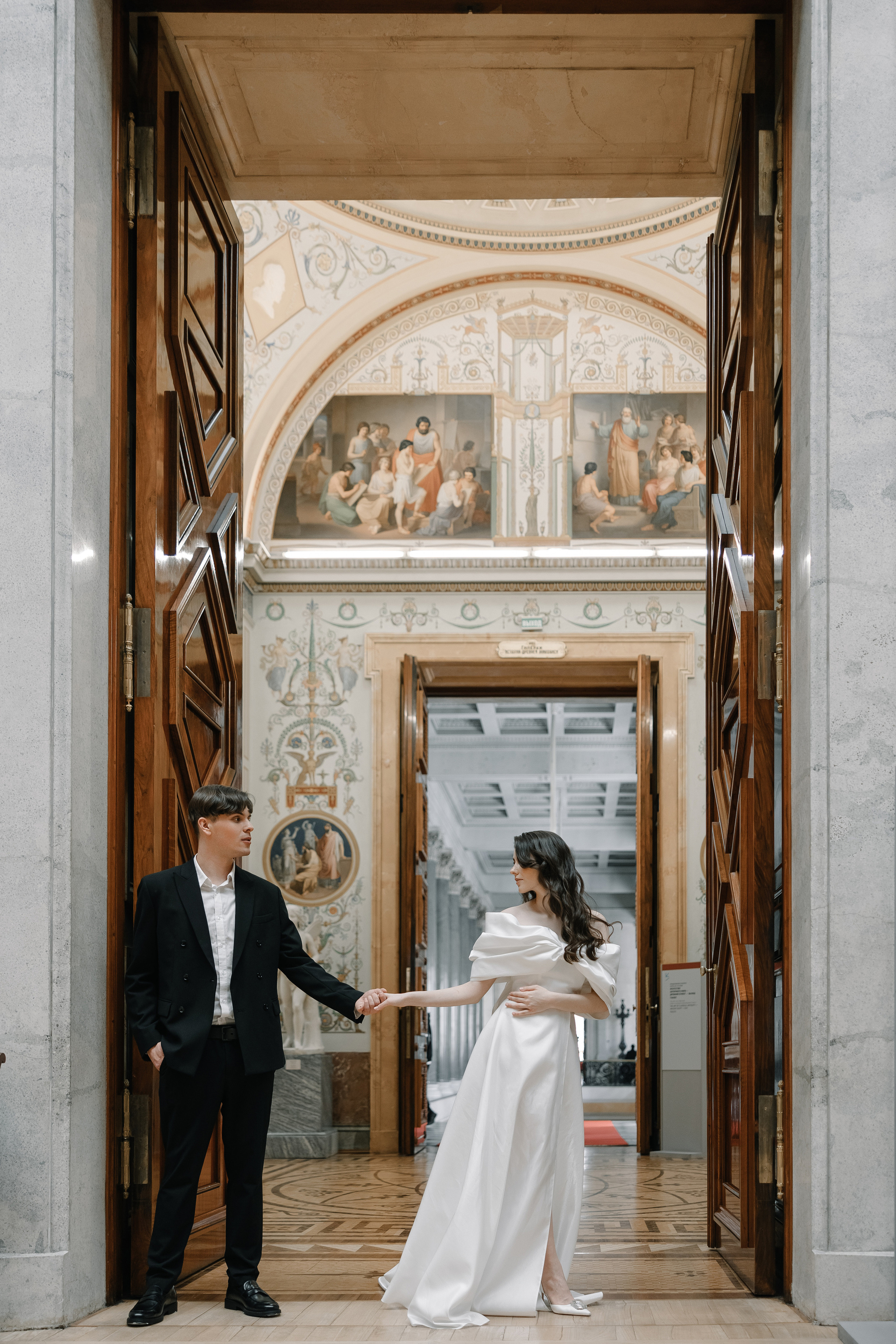 Эрмитаж. Свадебный фотограф Москва