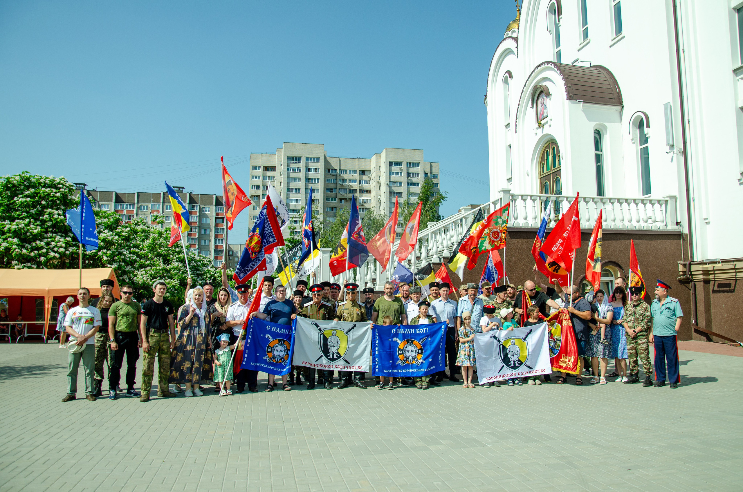 Автопробег казаков Воронежской области. Мультифотограф Виктория Лихоманова
