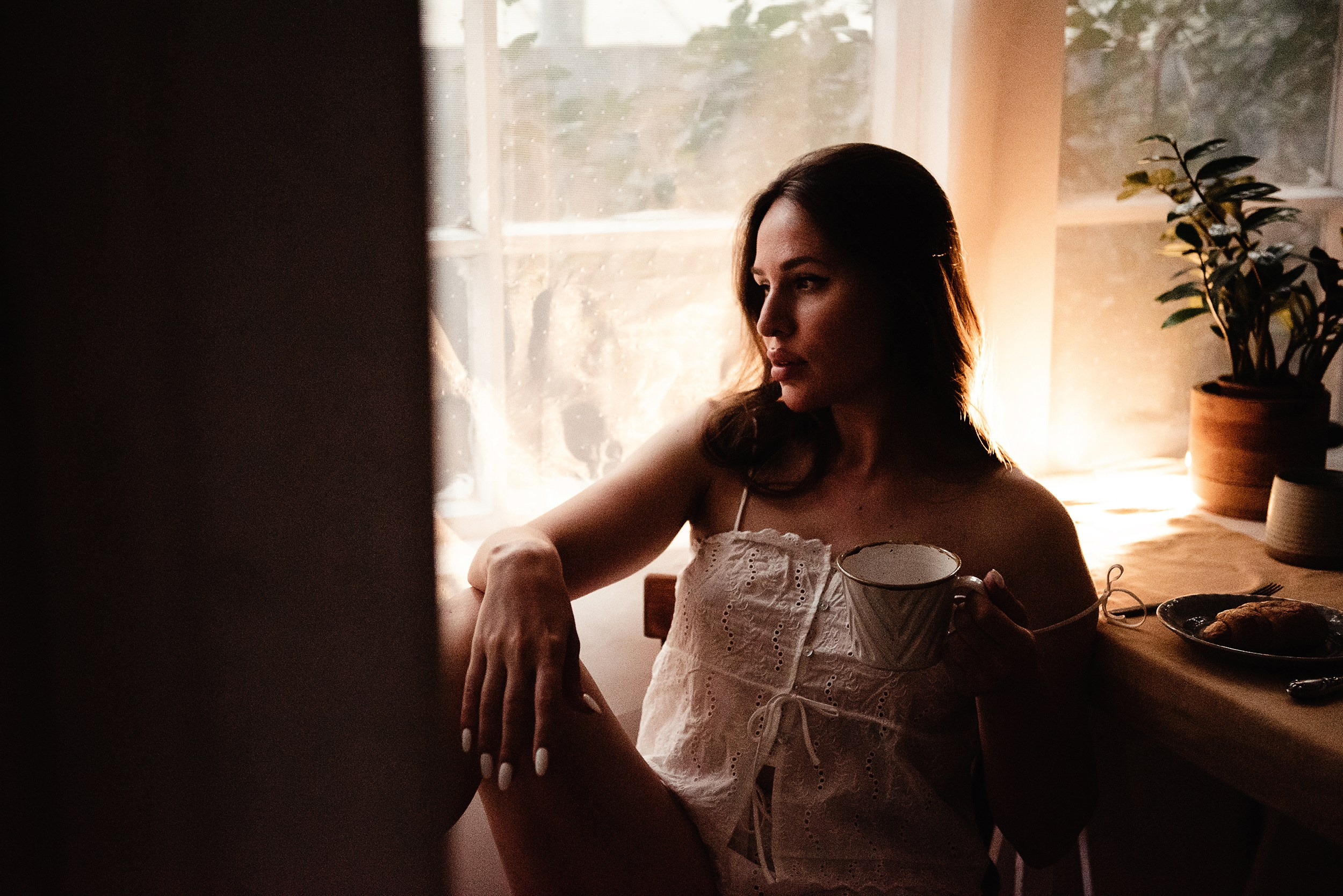 Оксана и Зевс на даче. Семейный Фотограф в Москве Ирина Хохлова