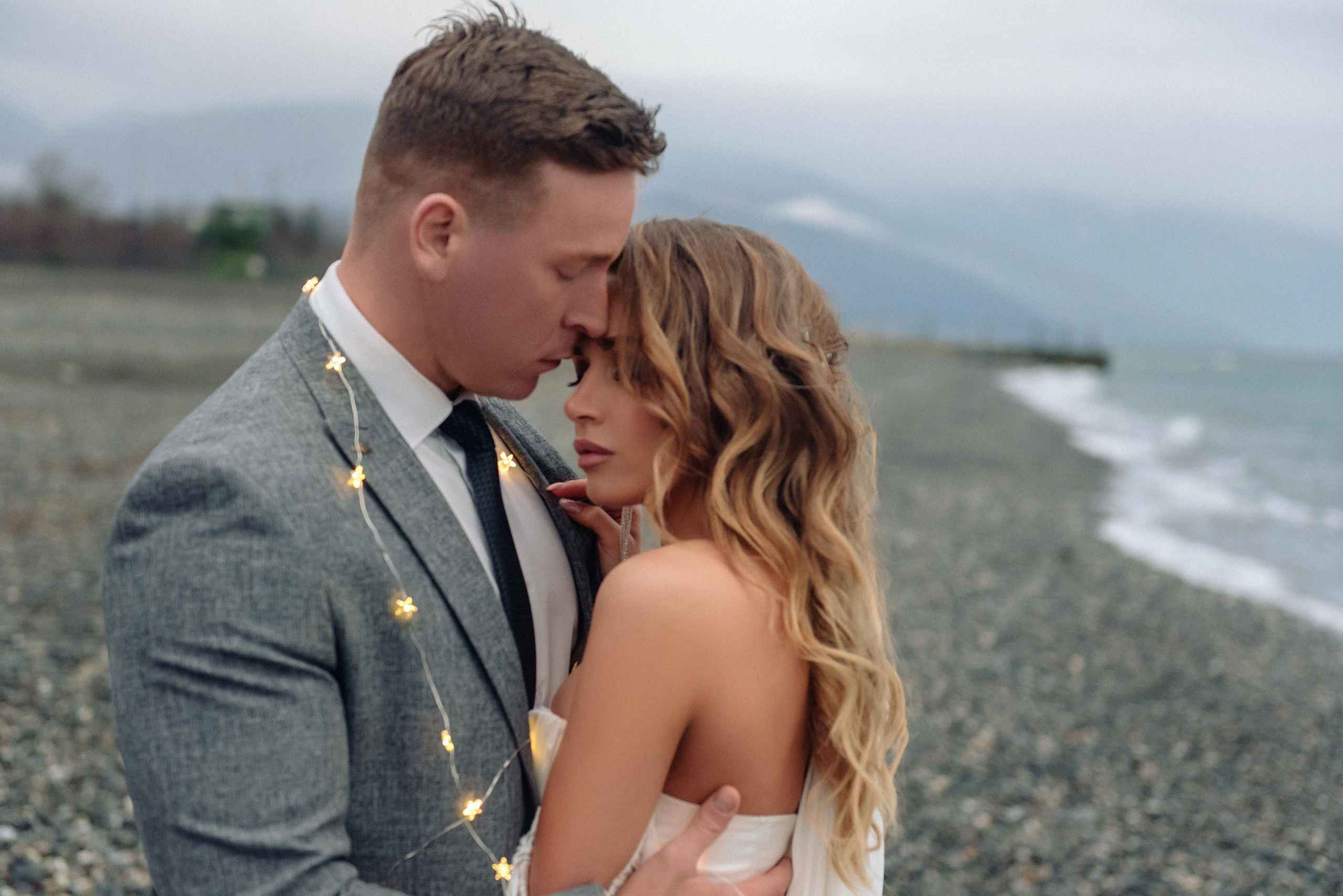 Свадебная фотосессия у моря. Портретный фотограф Москва Светлана Кашура