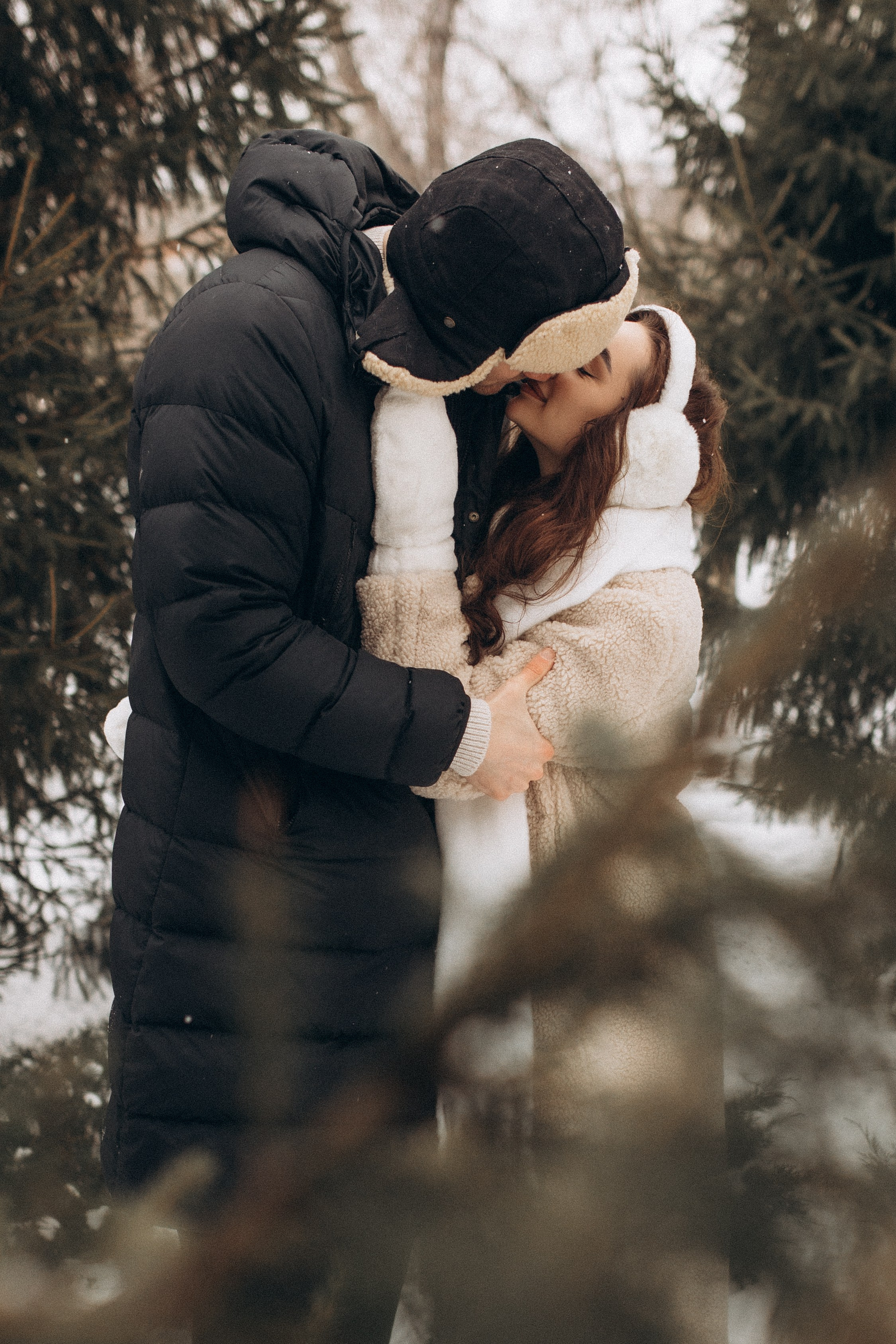 Зимняя история любви. Семейный фотограф lifestyle в Новосибирске Елена Шпилевая