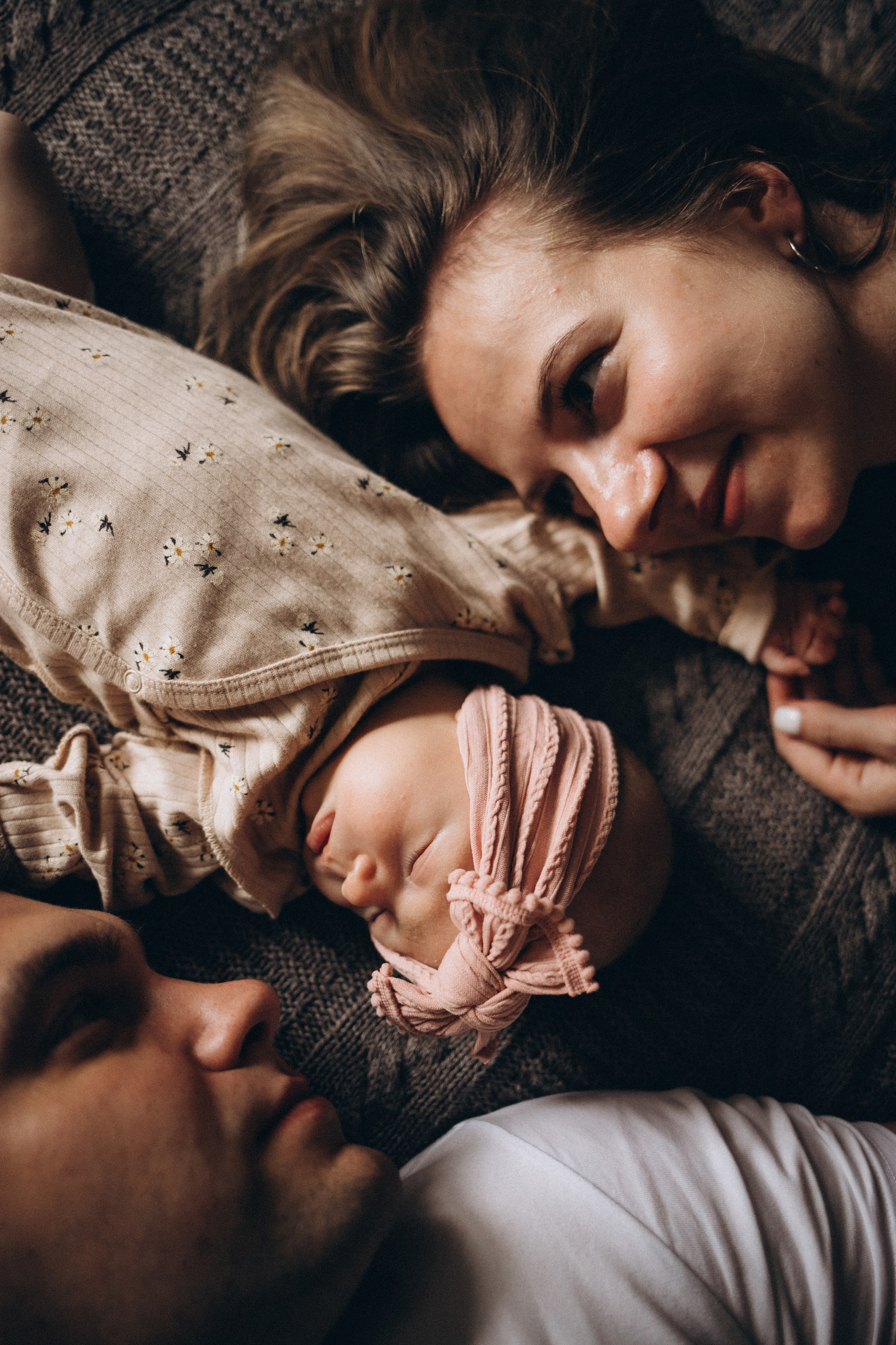 Валера, Катя и София. Семейный и свадебный фотограф Анна Кожокарь