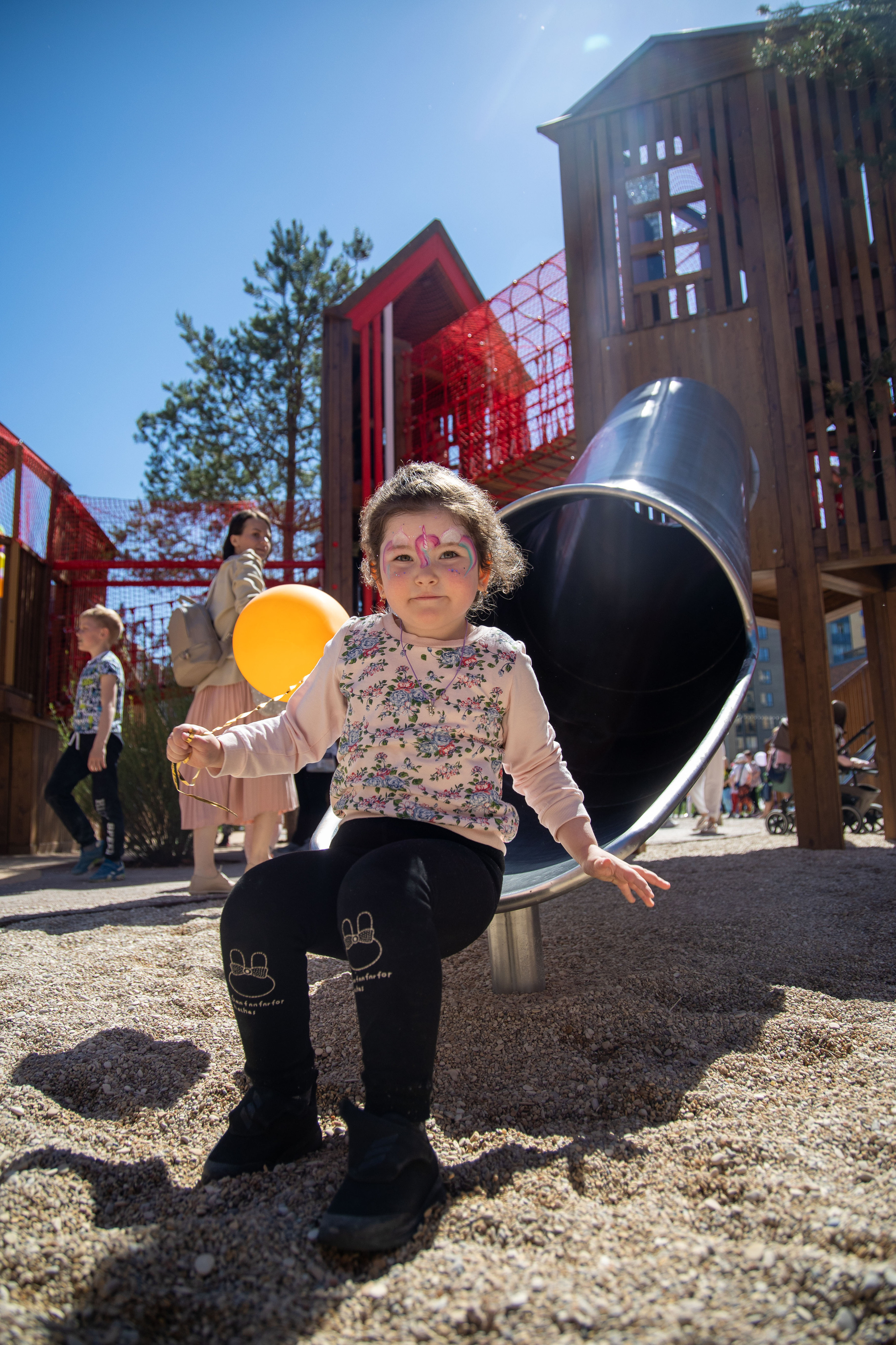 Строительный трест открытие детской площадки в ЖК «NEWПИТЕР»