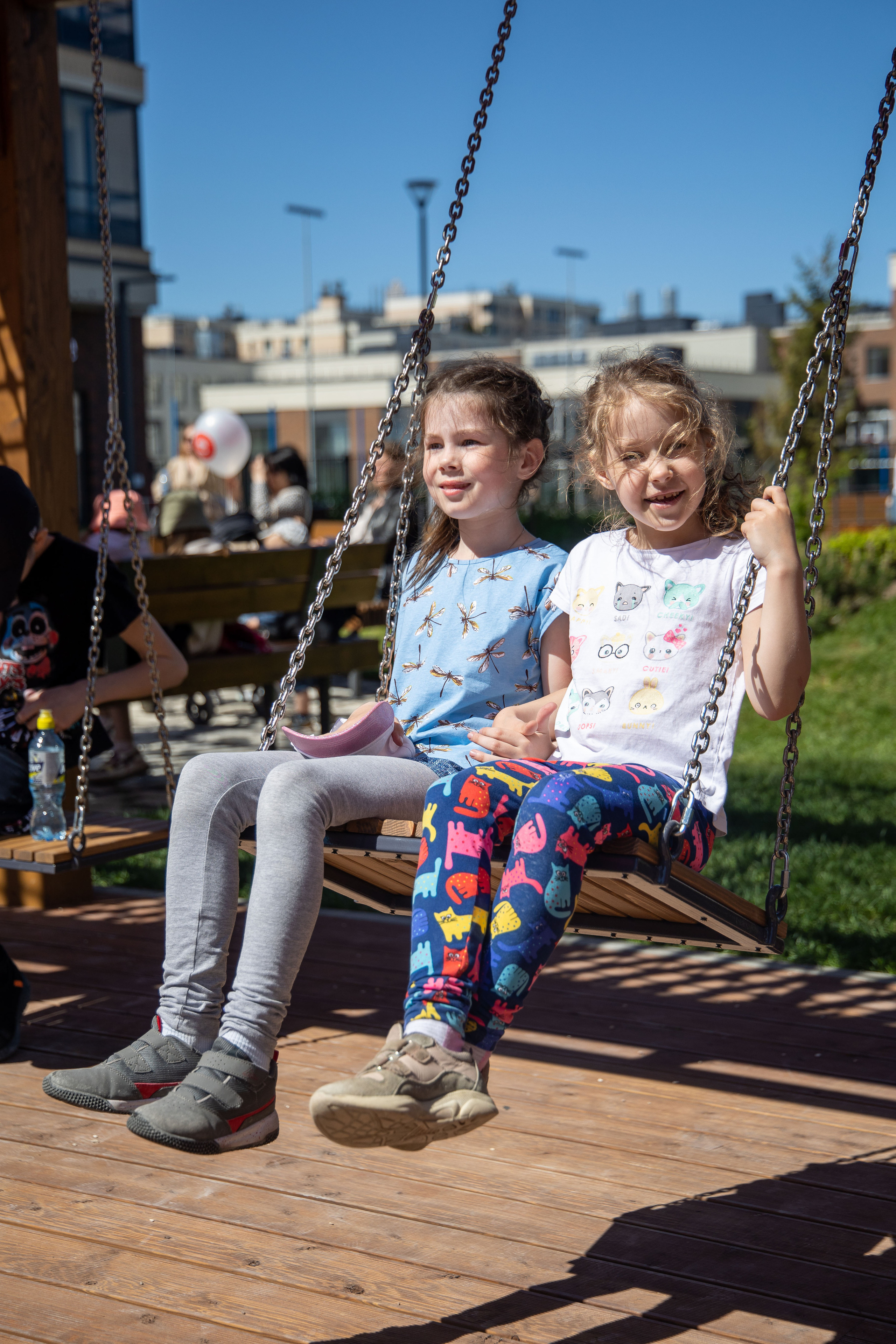 Строительный трест открытие детской площадки в ЖК «NEWПИТЕР»