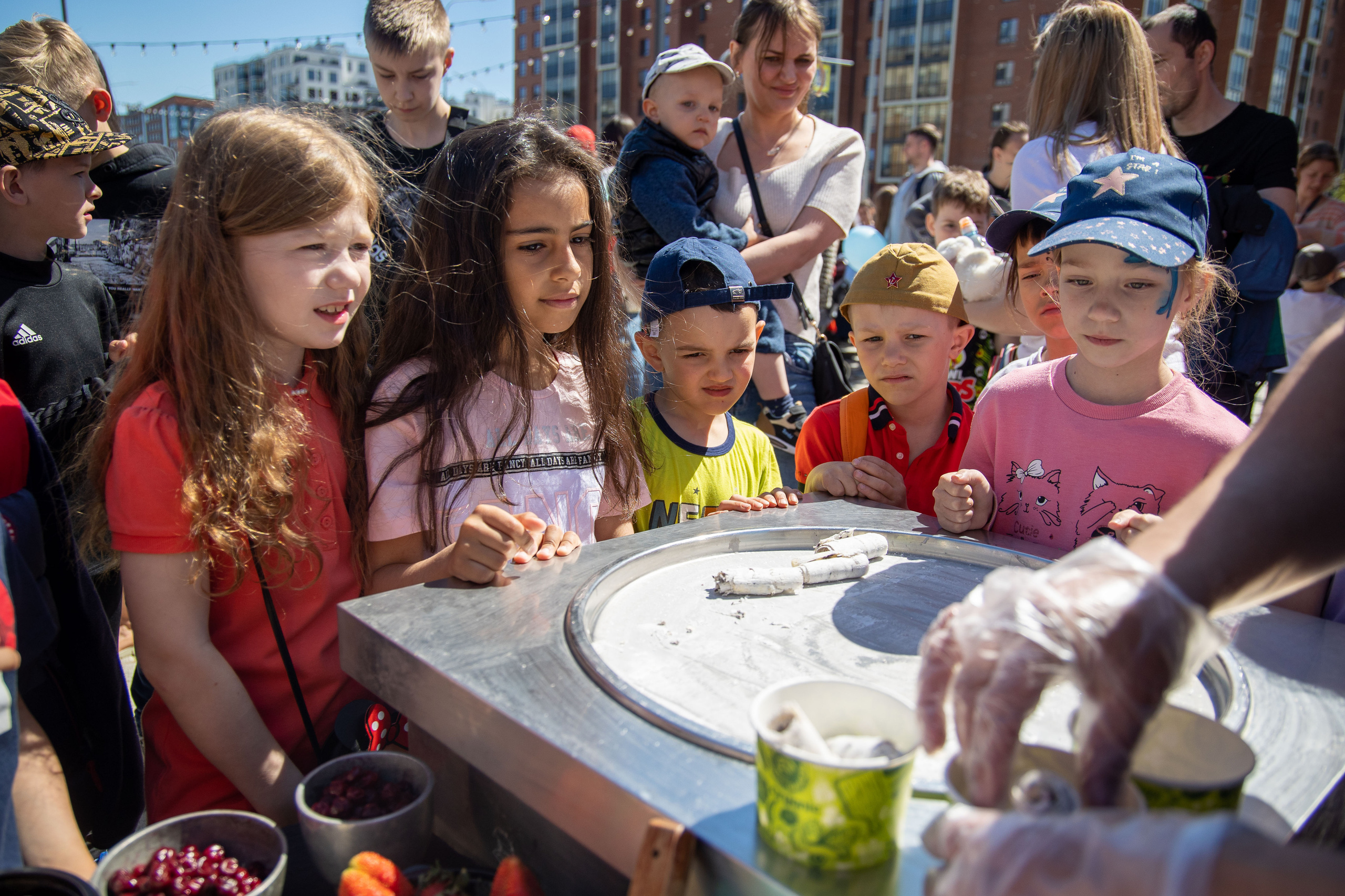 Строительный трест открытие детской площадки в ЖК «NEWПИТЕР»