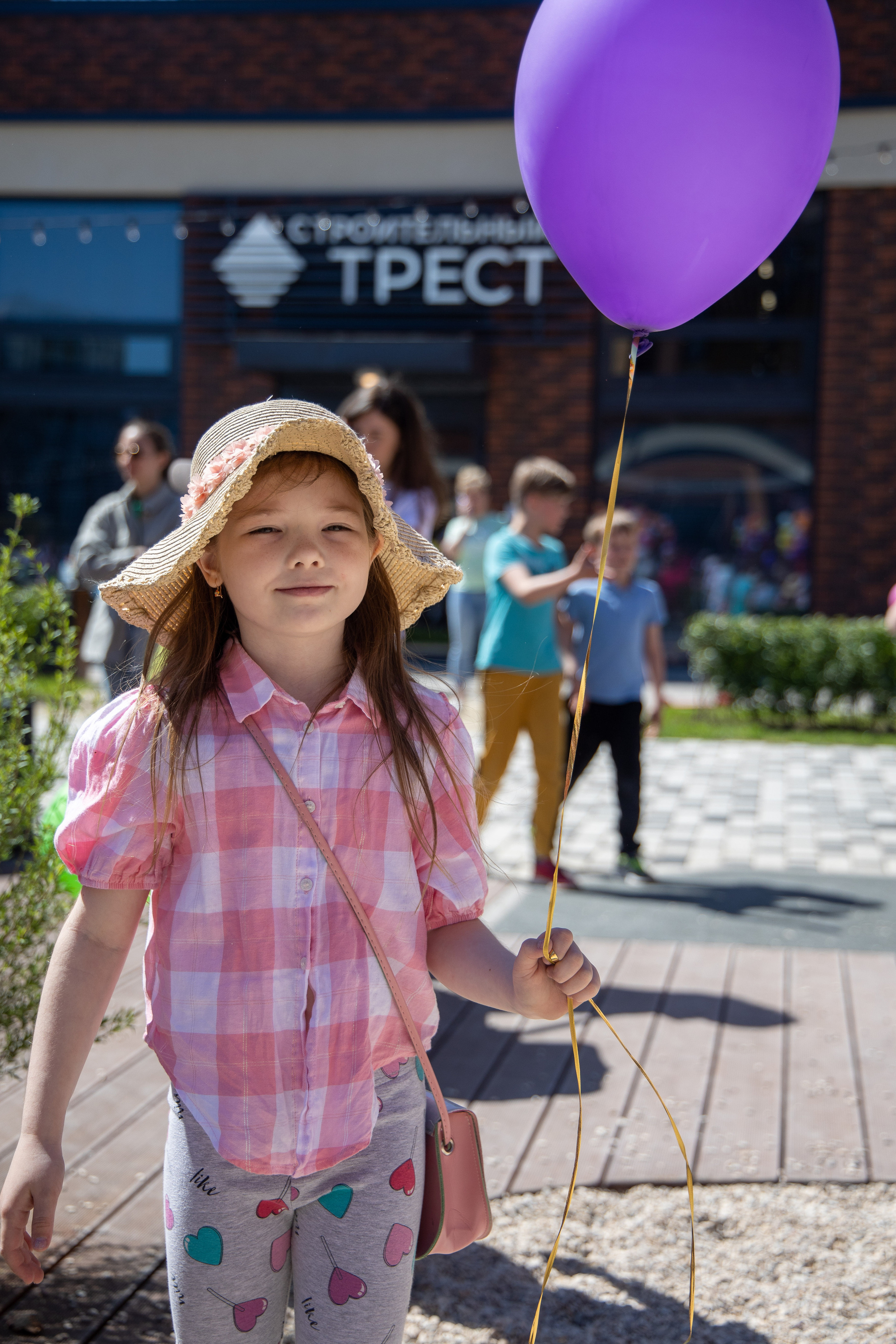 Строительный трест открытие детской площадки в ЖК «NEWПИТЕР»