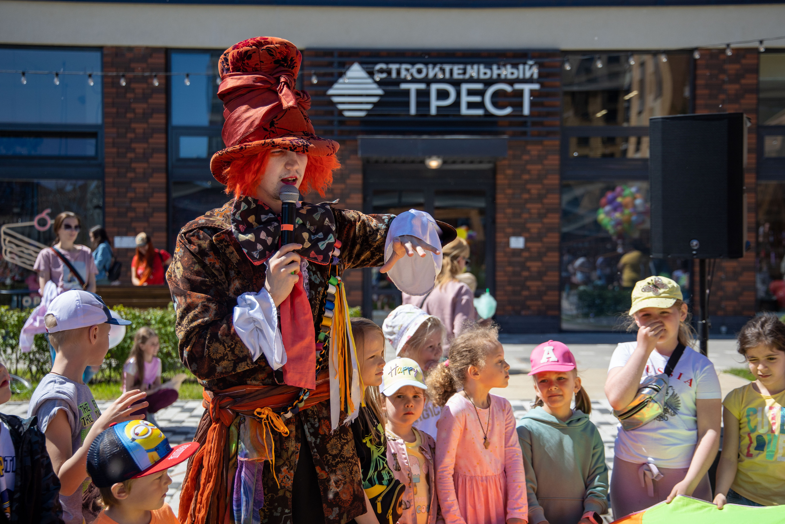 Строительный трест открытие детской площадки в ЖК «NEWПИТЕР»