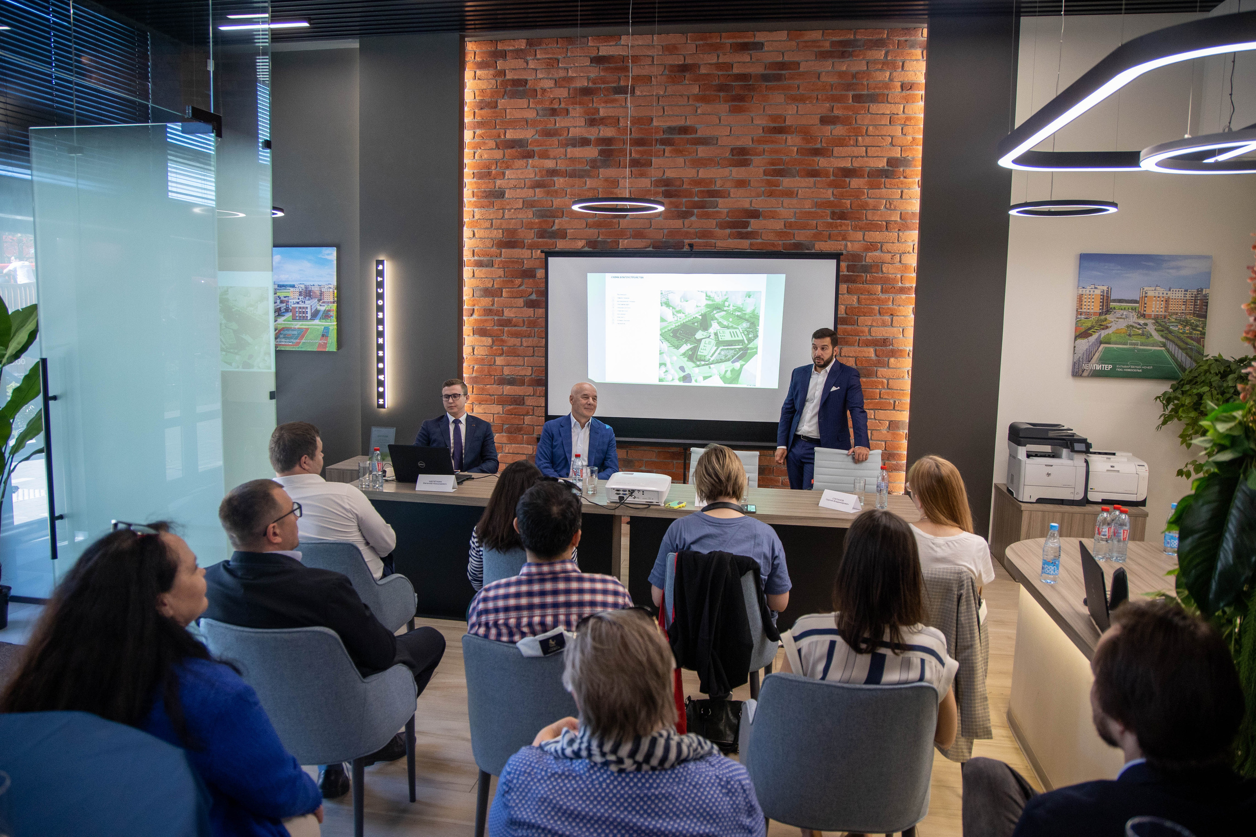 Строительный трест открытие детской площадки в ЖК «NEWПИТЕР»