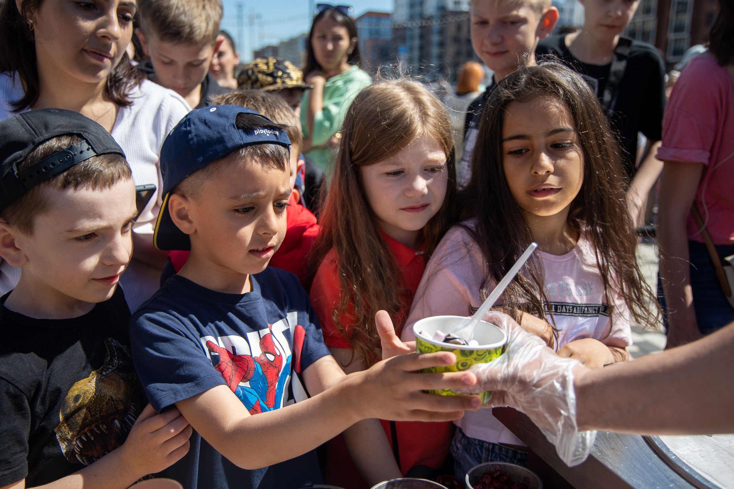 Строительный трест открытие детской площадки в ЖК «NEWПИТЕР»