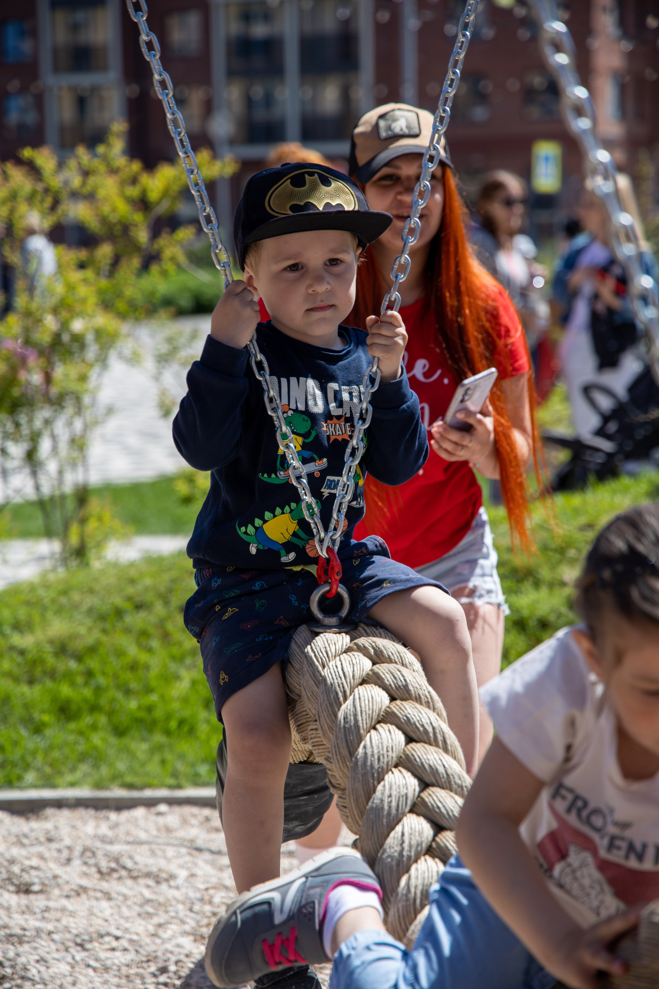Строительный трест открытие детской площадки в ЖК «NEWПИТЕР»