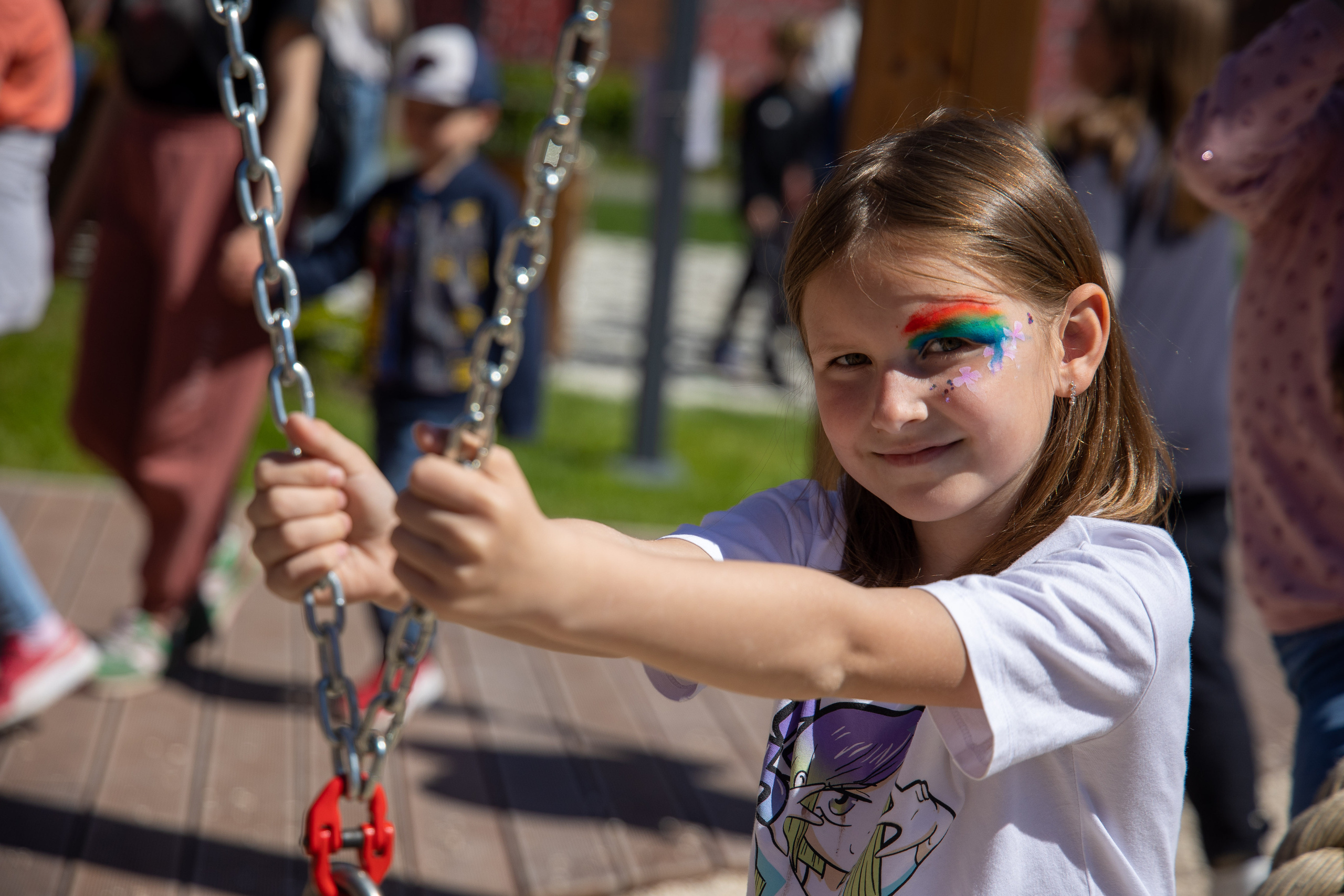 Строительный трест открытие детской площадки в ЖК «NEWПИТЕР»