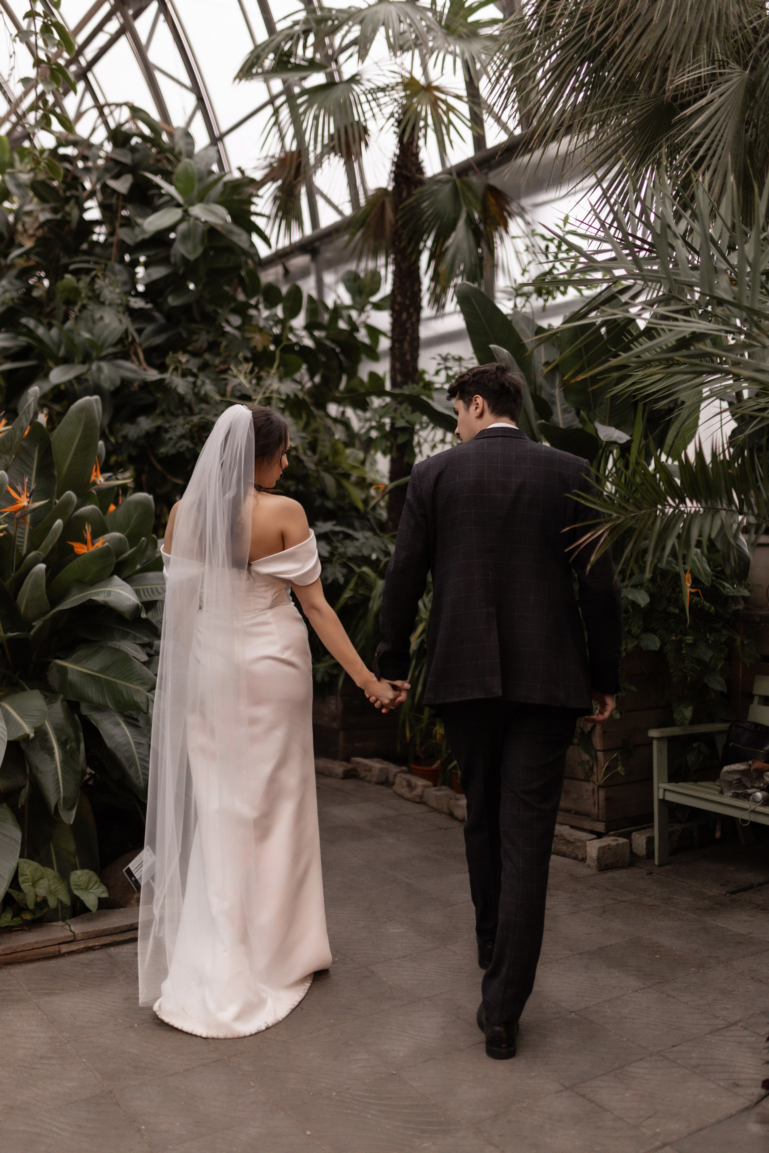 Бажена+Дмитрий Оранжерея. Фотограф в Санкт-Петербурге