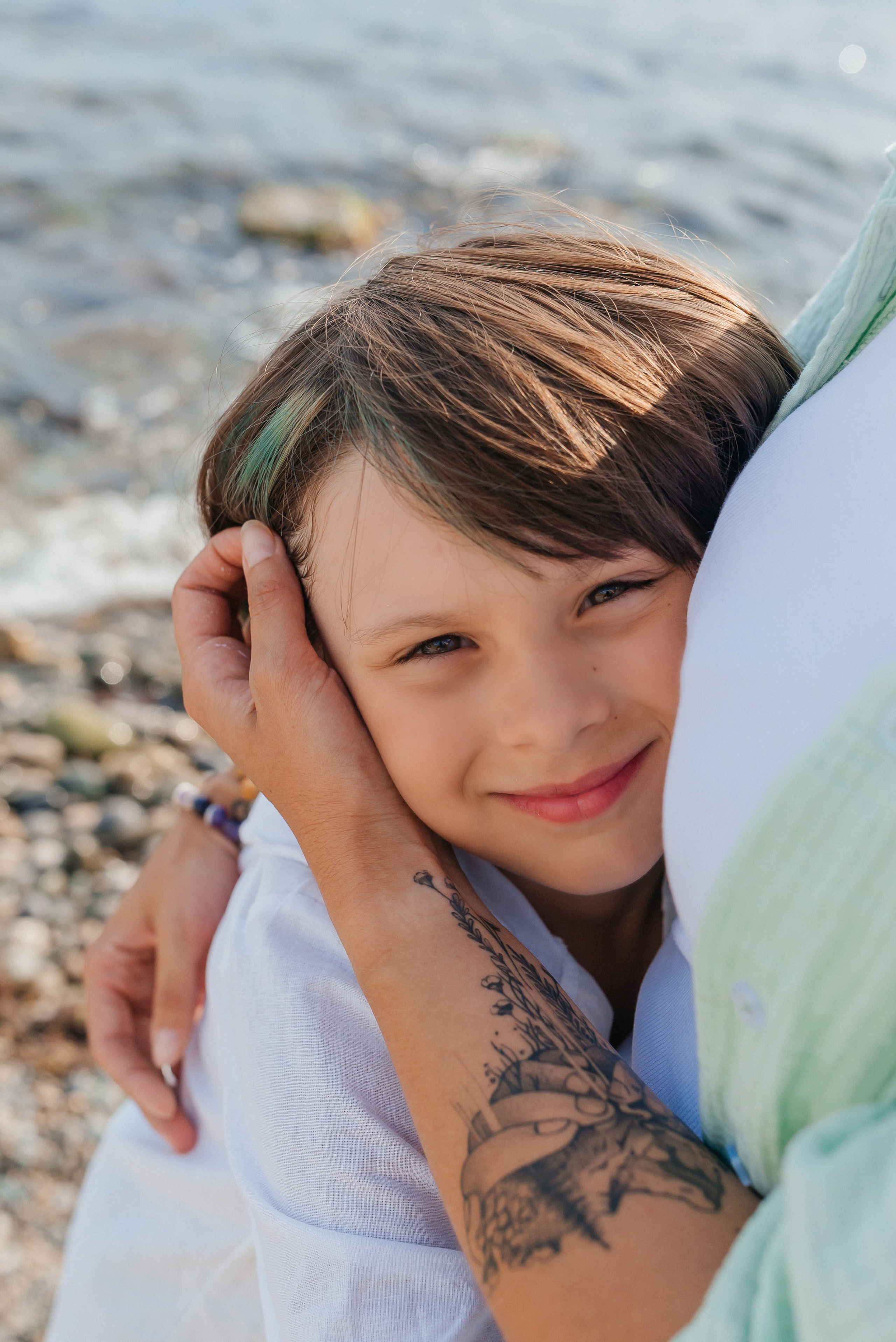 СЕМЕЙНАЯ ФОТОСЕССИЯ У МОРЯ В ОРДЖОНИКИДЗЕ