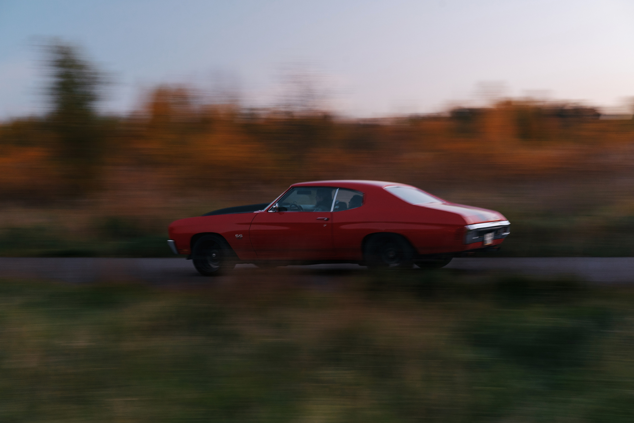 Chevrolet Chevelle SS редкий американский musclecar в Санкт-Петербурге. Автомобильный фотограф Антон Цырулев