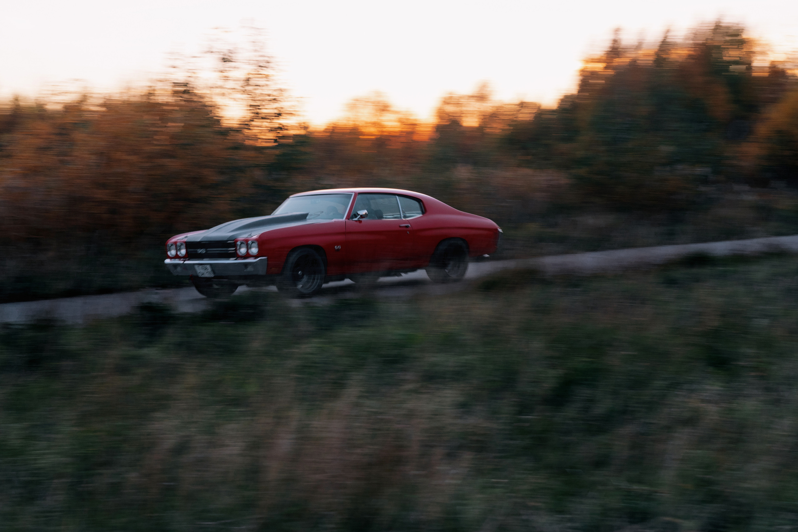 Шевроле Шевиль в движении 