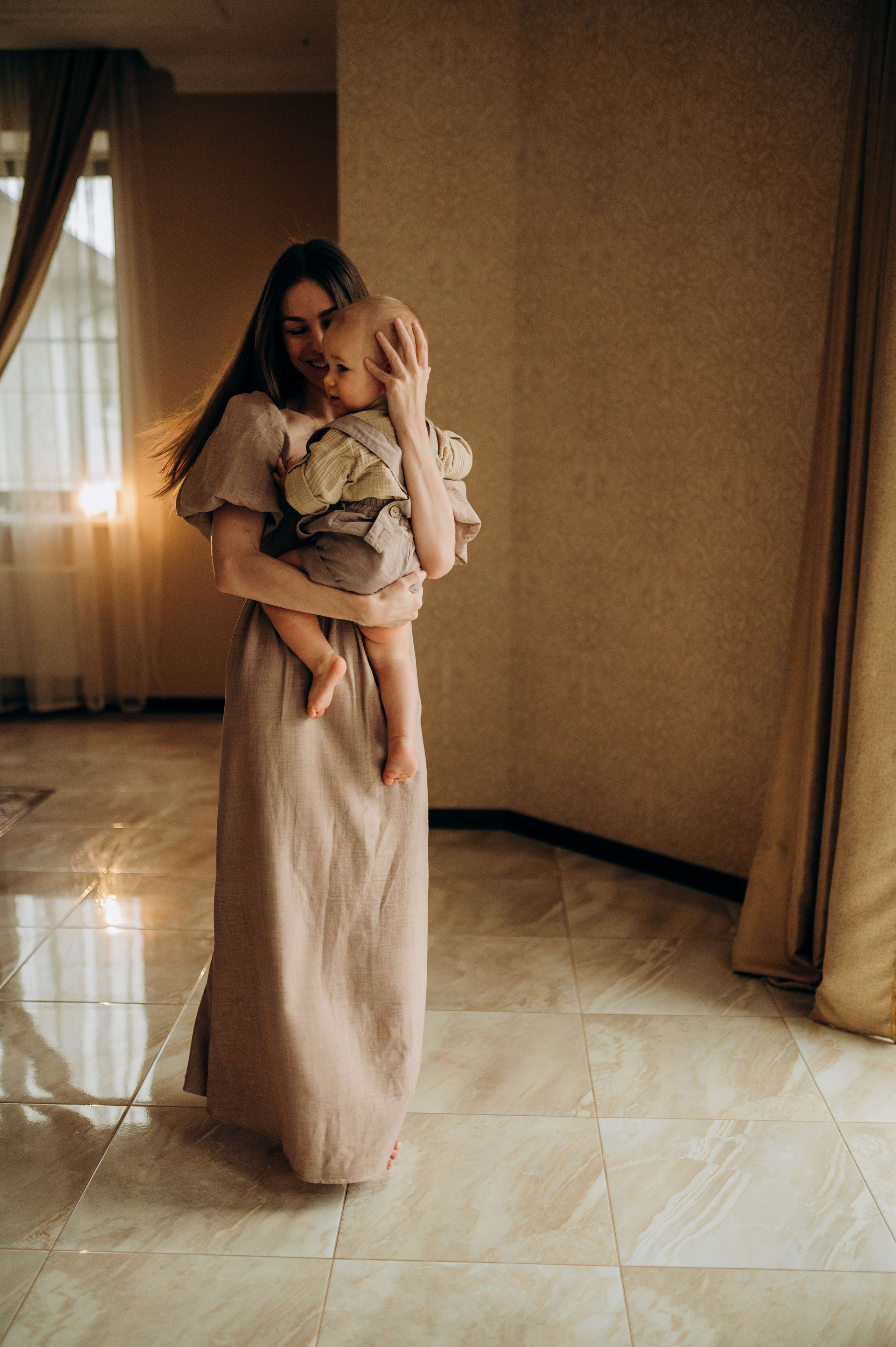 Домашняя фотосессия на годик. Семейный фотограф в Домодедово и Москве Елена Пичугина