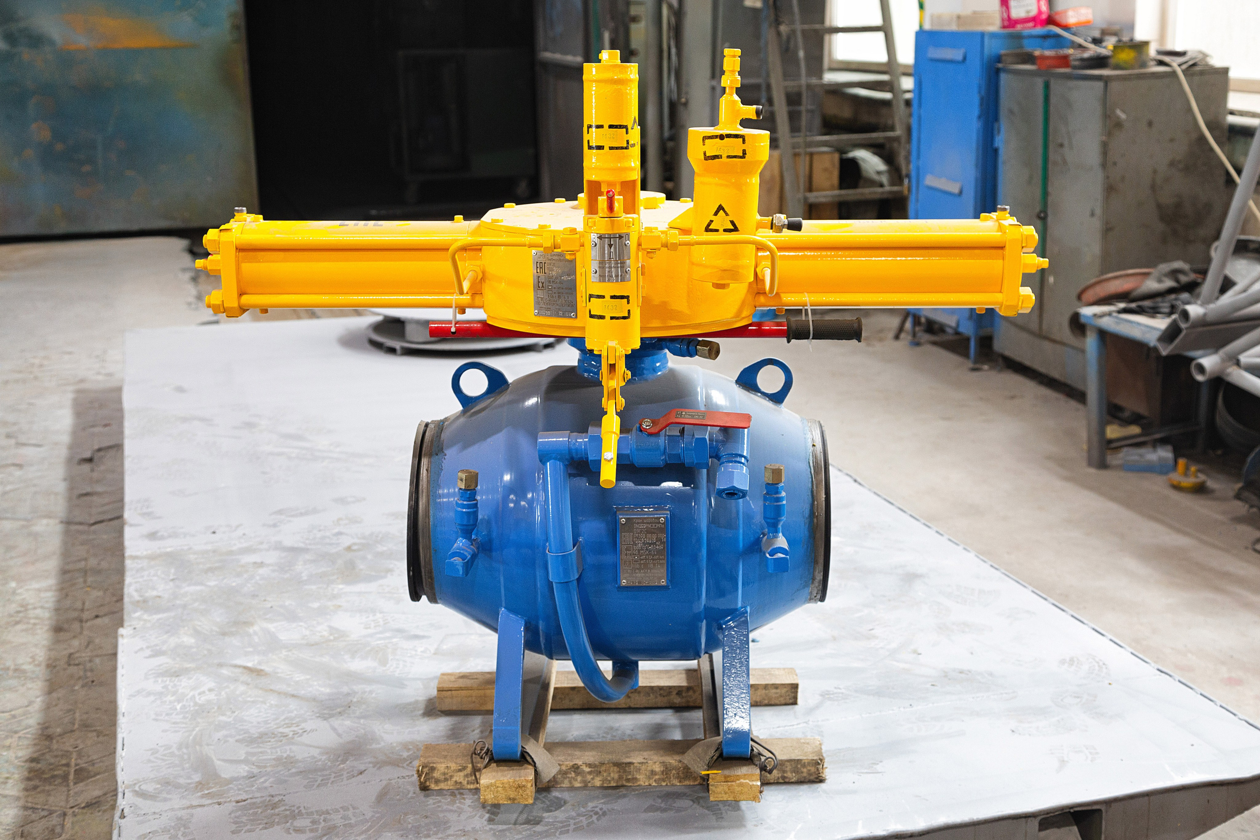 Фотосъемка машиностроительного производства