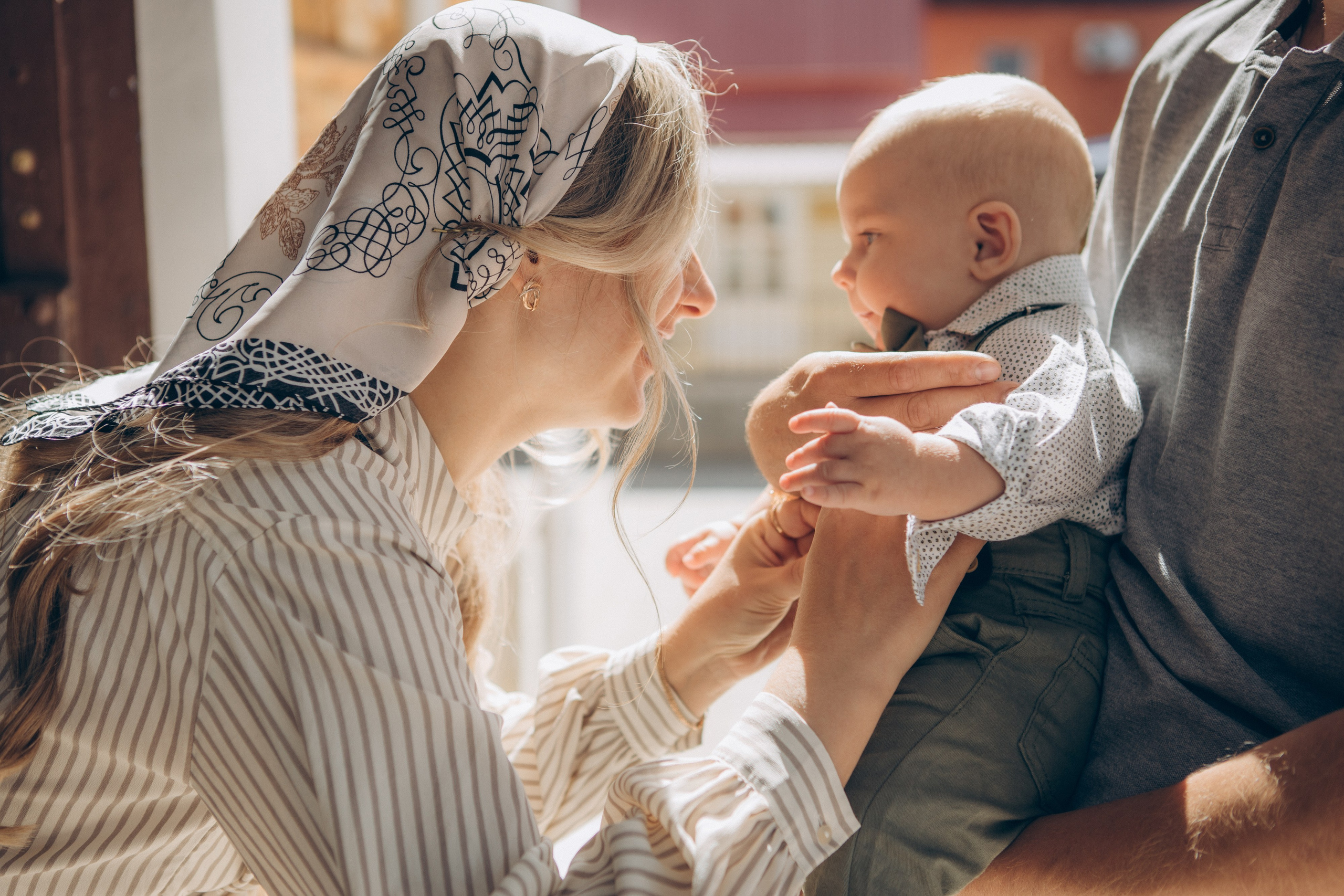 Крещение Тимофея. Семейный фотограф и фотограф на роды в Ростове-на-Дону Мухина Виктория