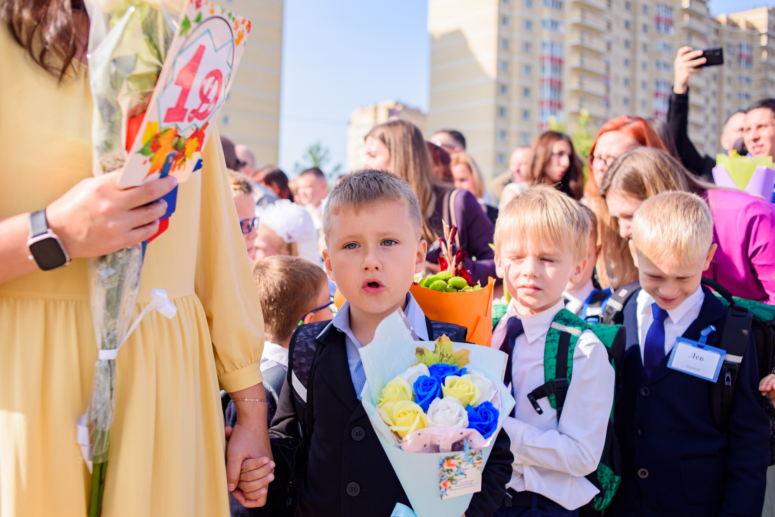 1-е сентября 2023. Фотограф Юлия Попова