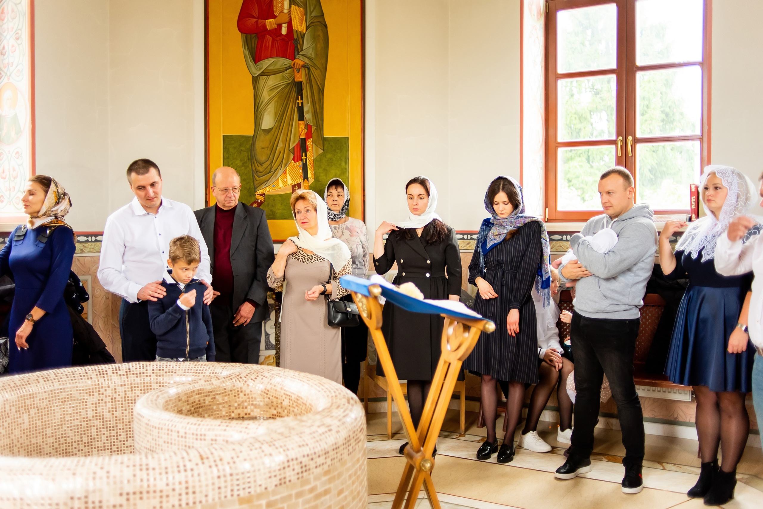 Крещение Владислава. Фотограф Юлия Попова