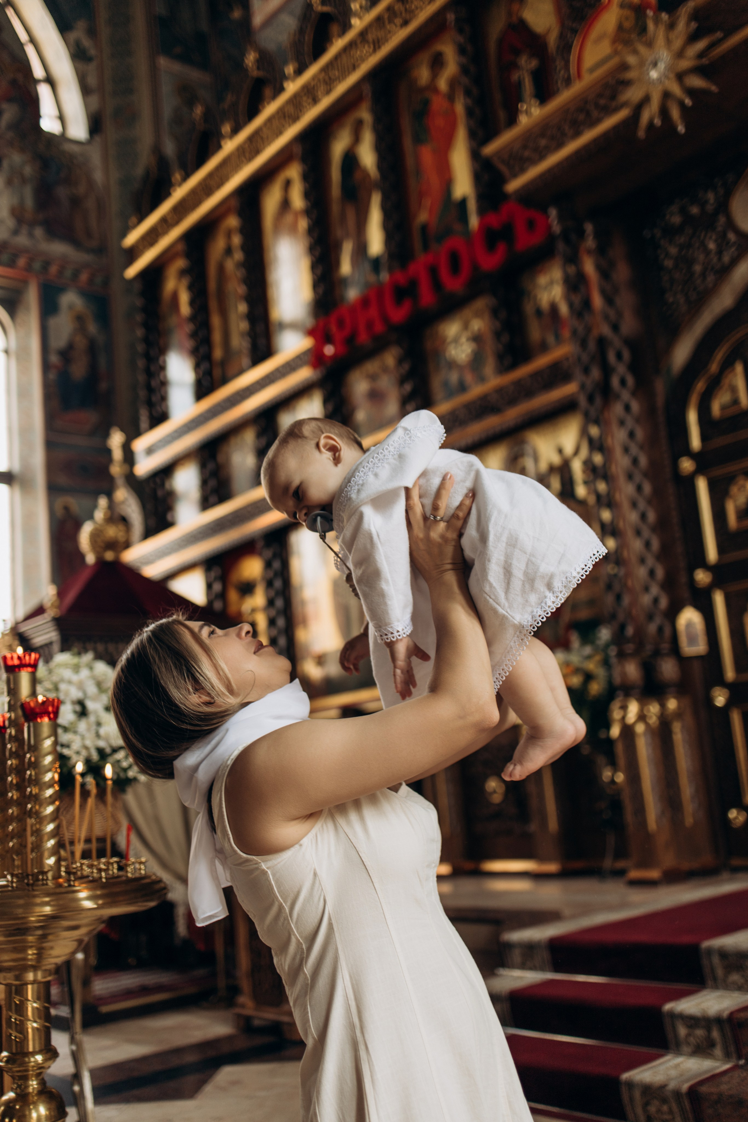 Крещение Радмира. Самый теплый фотограф в Краснодаре Рябоконь Ксения