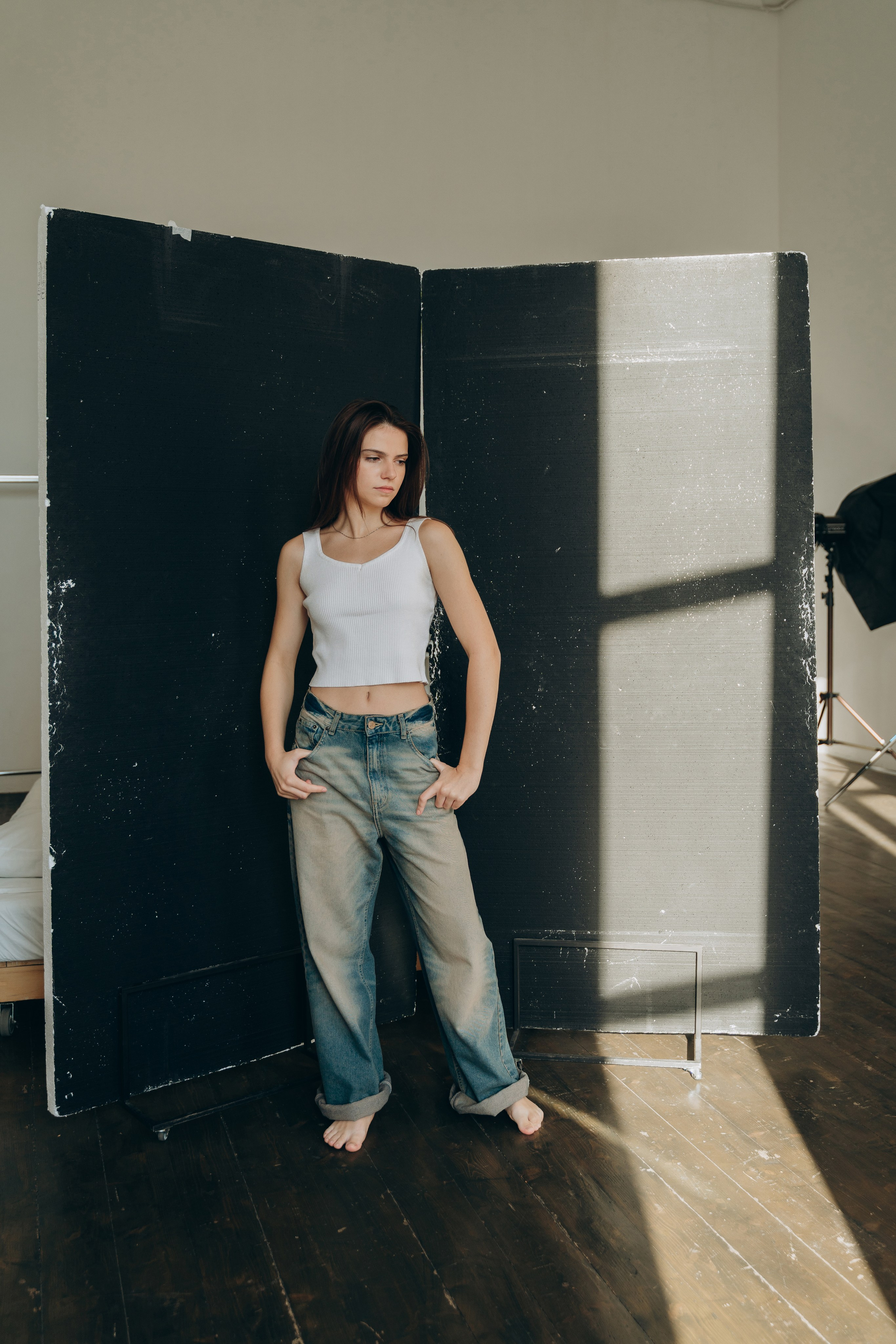 Настя. Модельные тесты. Фотограф Москва Виктория-Антуанетта