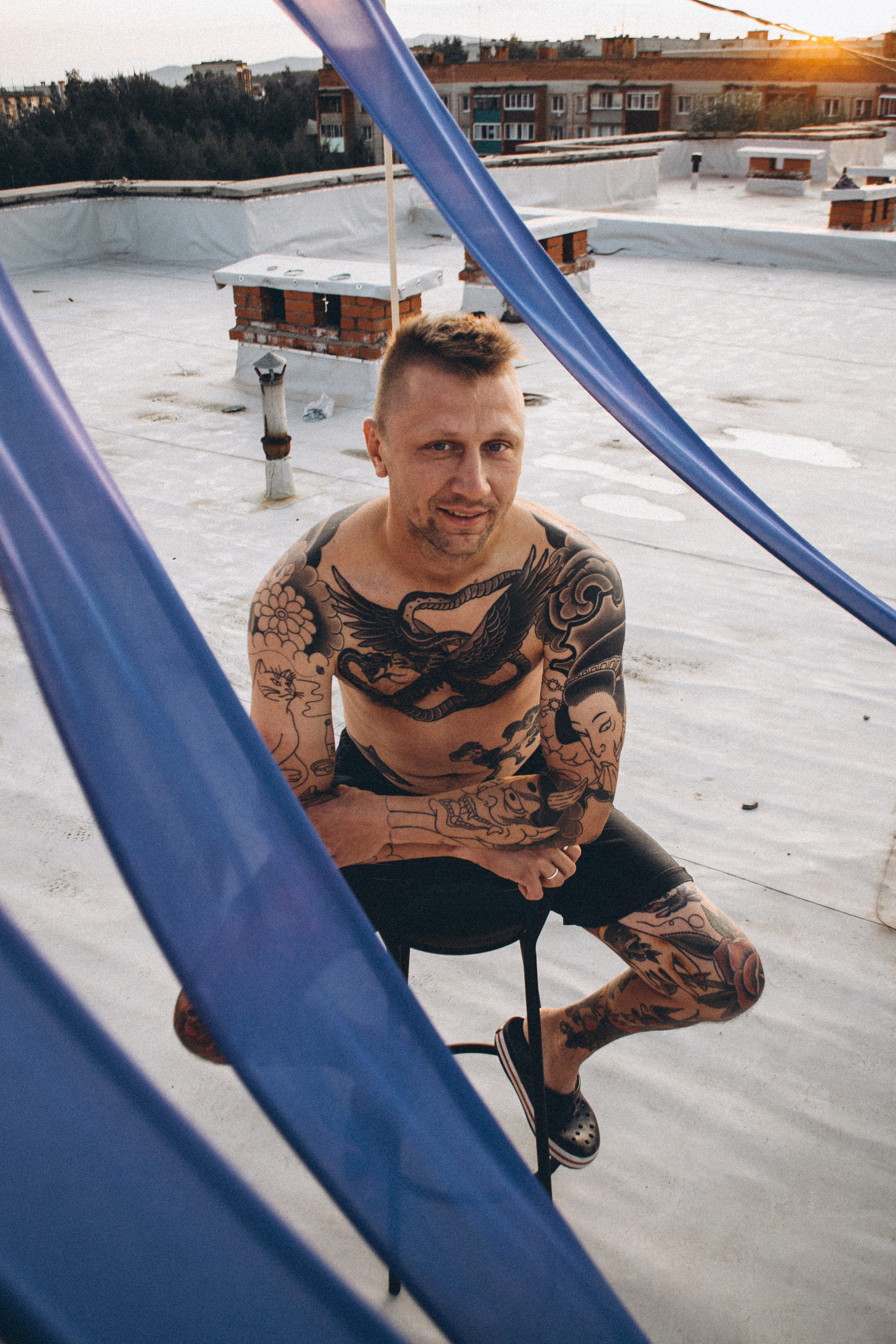 Илья в японских мотивах. Творческая съемка. Фотограф Настя | Экспедиции и лайфстайл