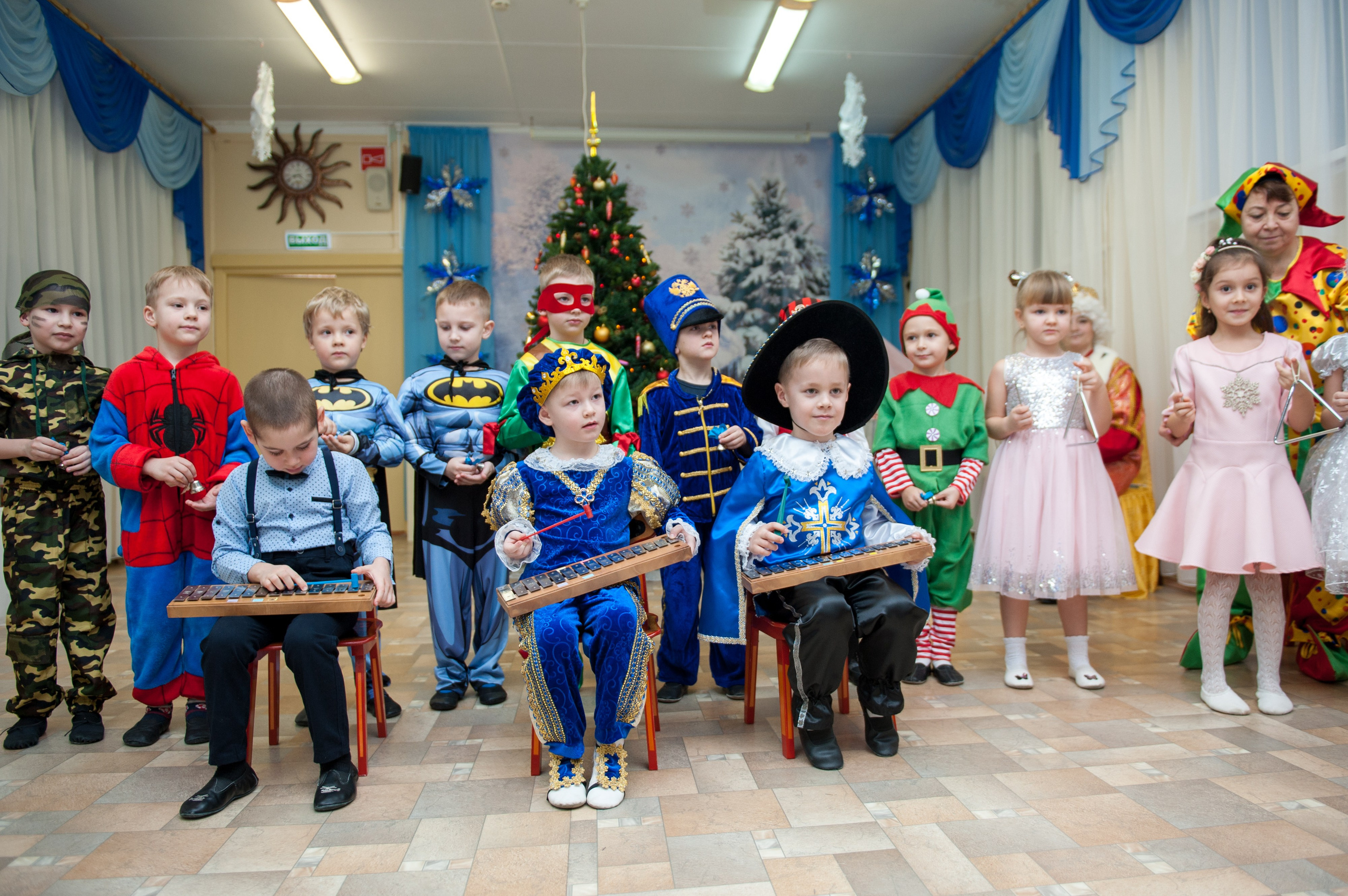 Утренник Новый год. Выпускной альбом Чехов, Подольск, Москва