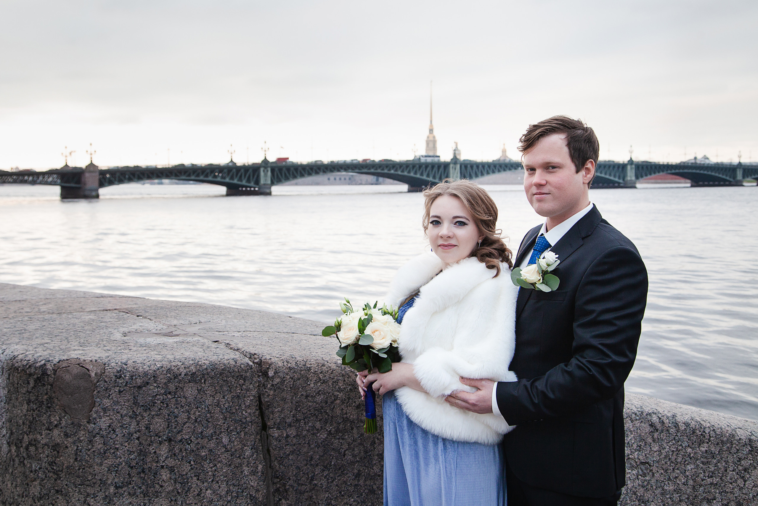 Свадебная фотосессия Юрия и Юлии. Фотограф в Санкт-Петербурге Елизавета Сорокина