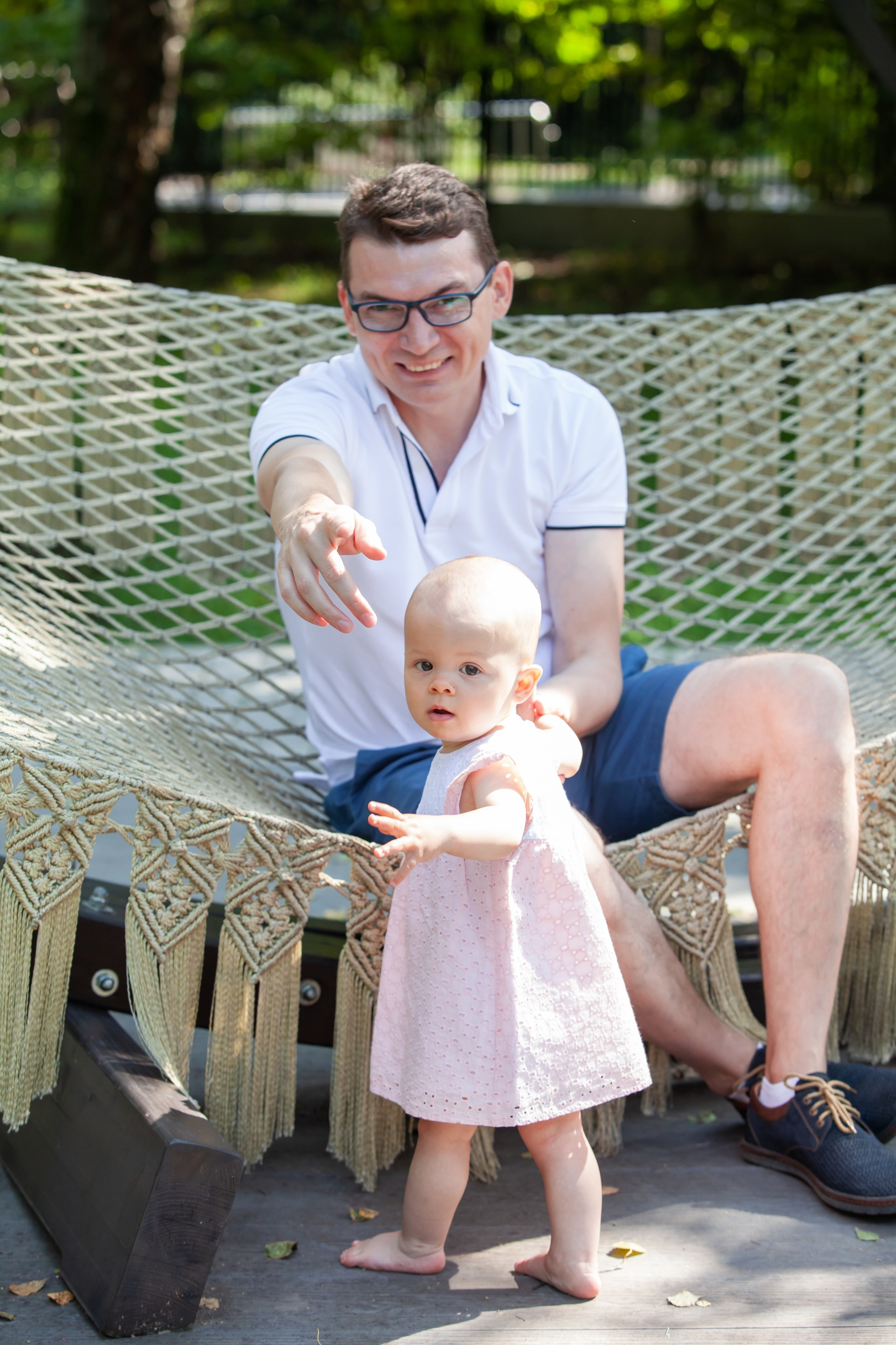 Семейная фотосессия в парке. Фотографы в Москве Светлана Устинова и Сергей Грачев